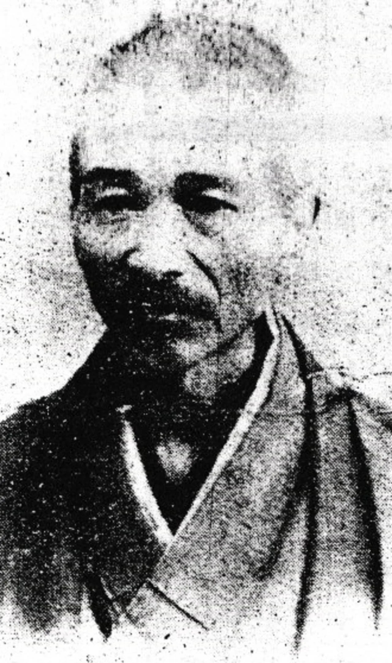 Porträt von Yasumura Kōchi (1843–1901) – Gedenkseite