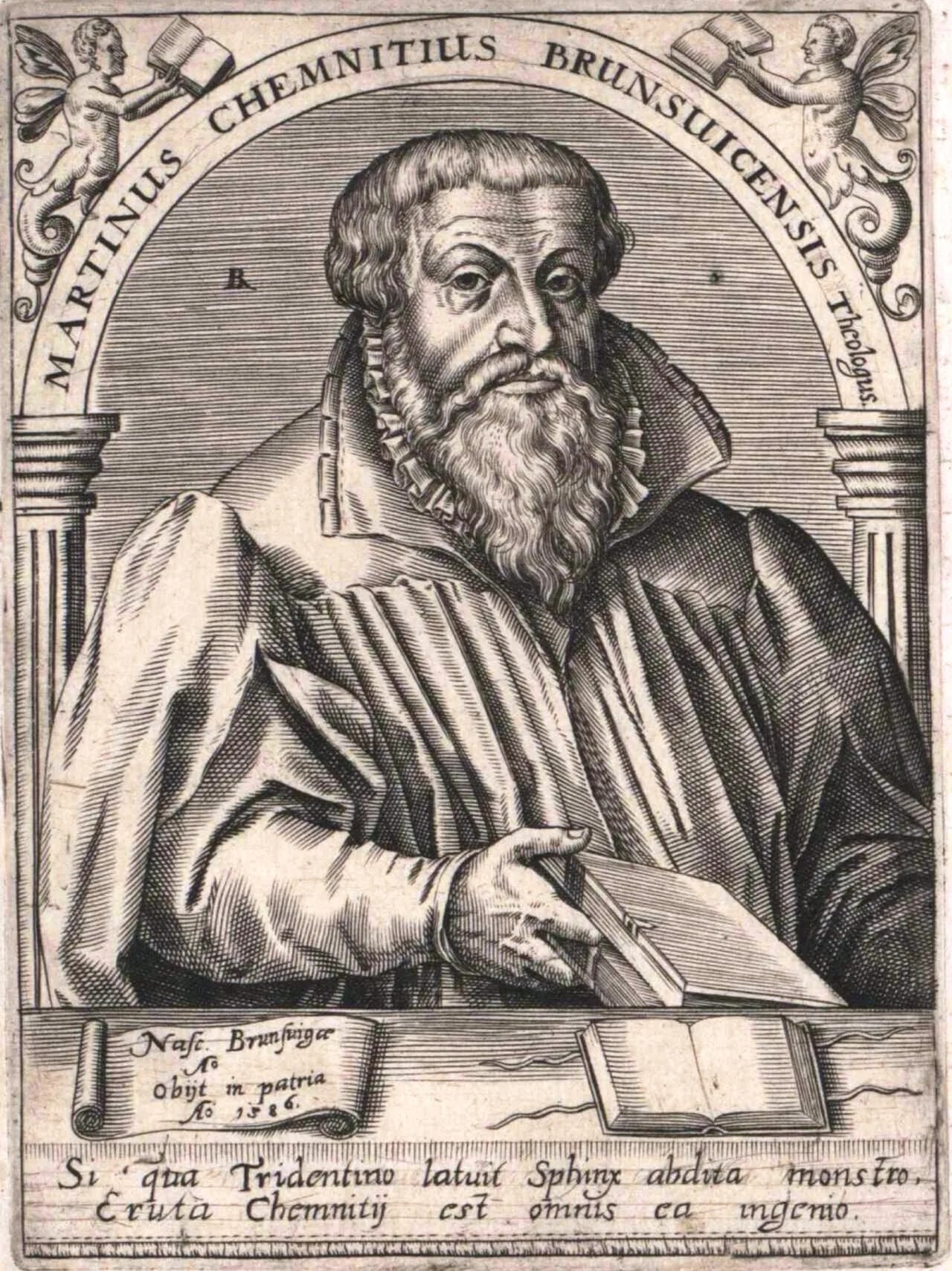 Porträt von Martin Chemnitz (1522–1586) – Gedenkseite
