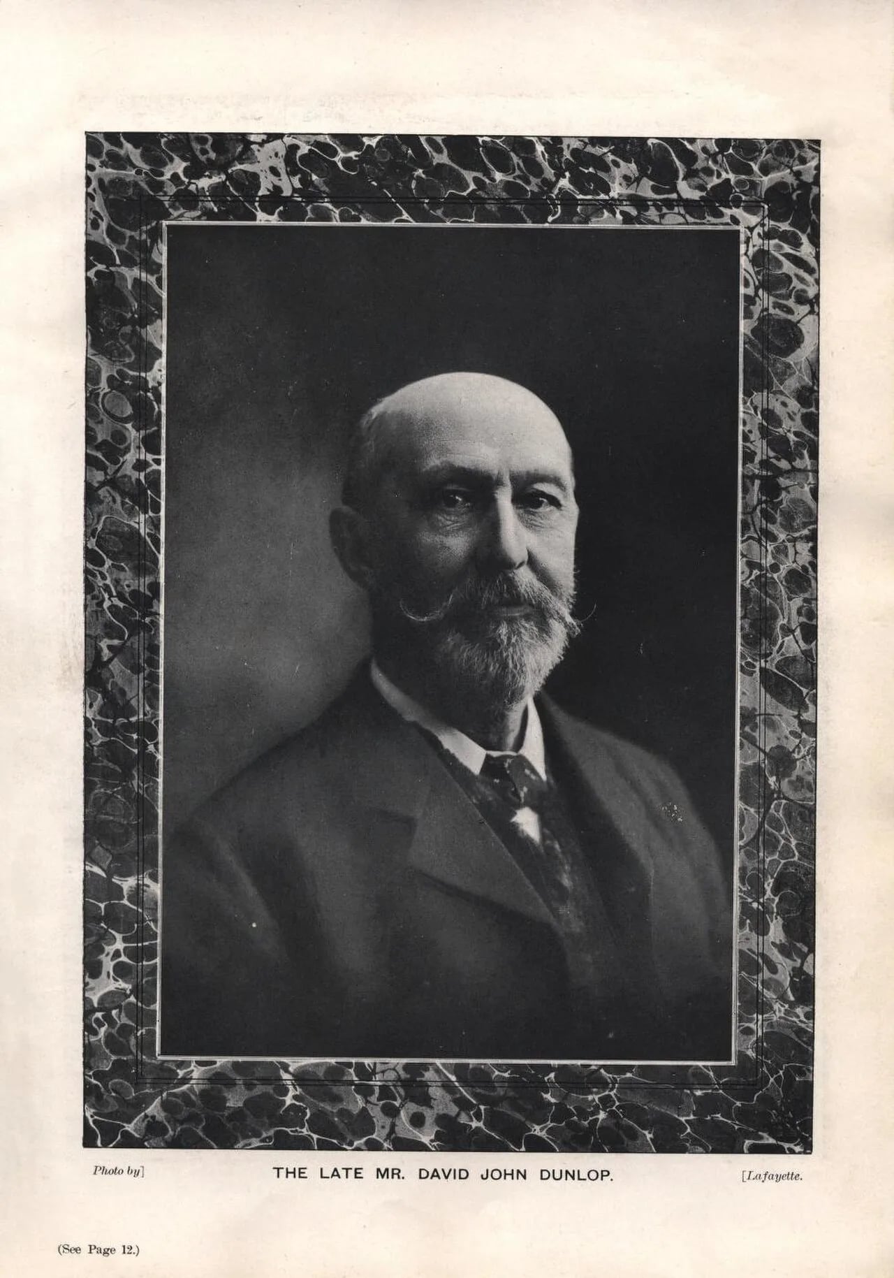 Portrait of David John Dunlop (1838–1911) – memorial page