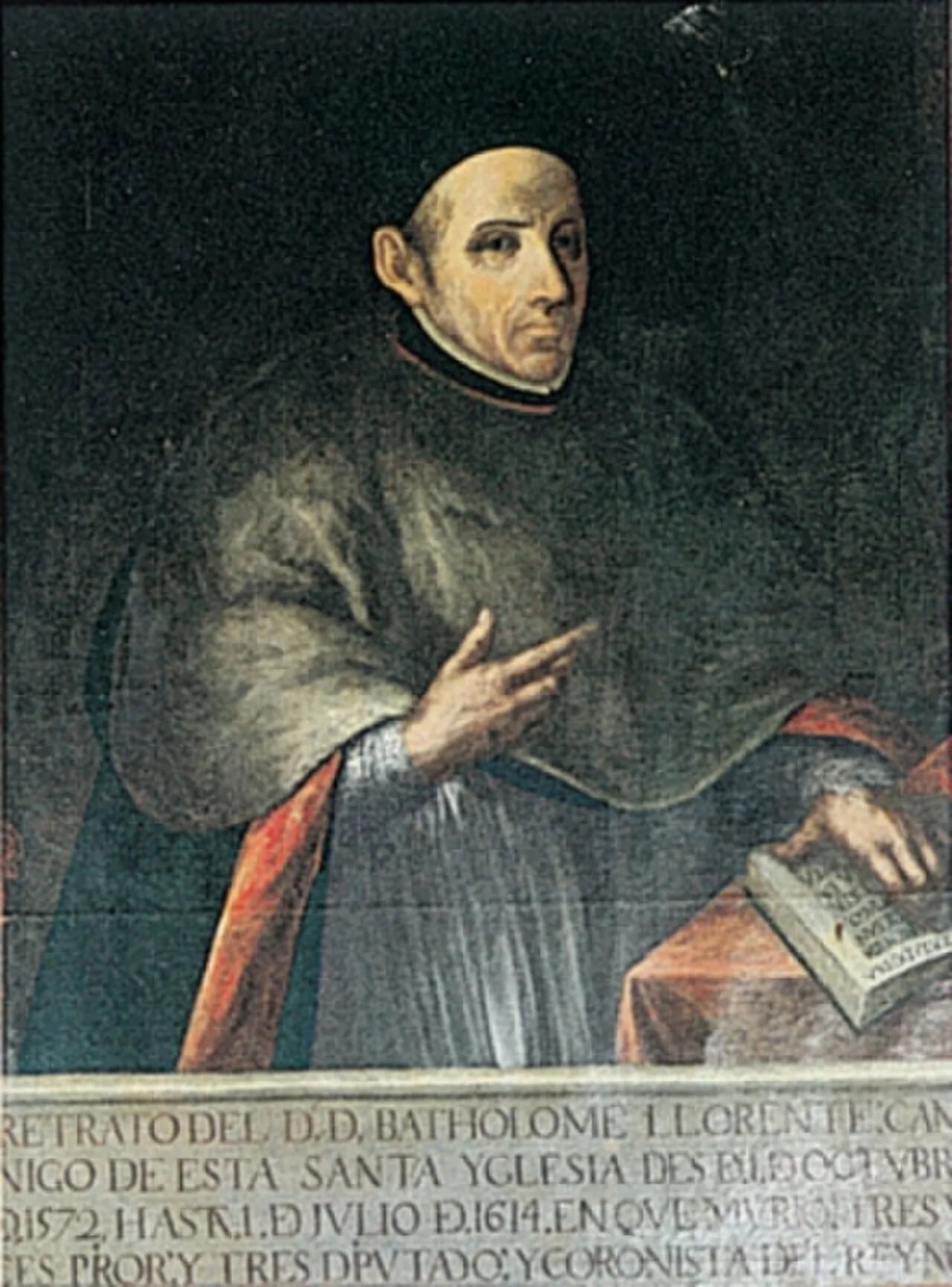 Portrait of Bartolomé Llorente y García (1540–1614) – memorial page