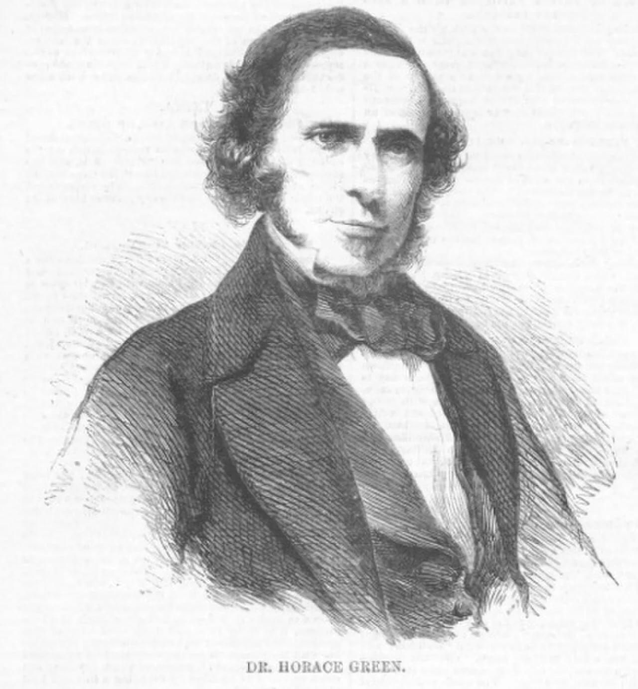 Porträt von Horace Green (1802–1866) – Gedenkseite