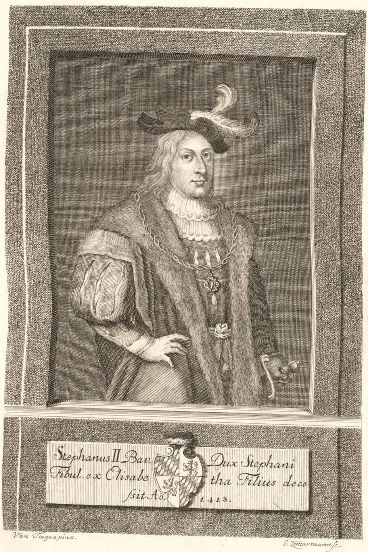 Portrait of Stephan III. (1337–1413) – memorial page