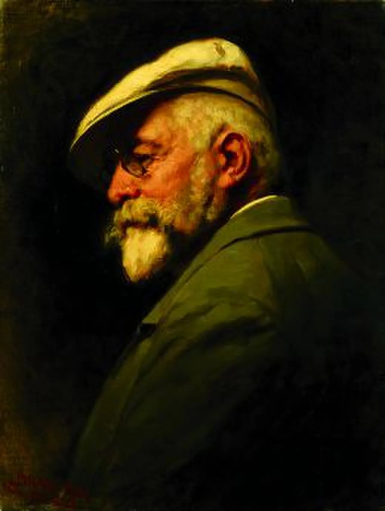Portrait of Gyula Benczúr (1844–1920) – memorial page