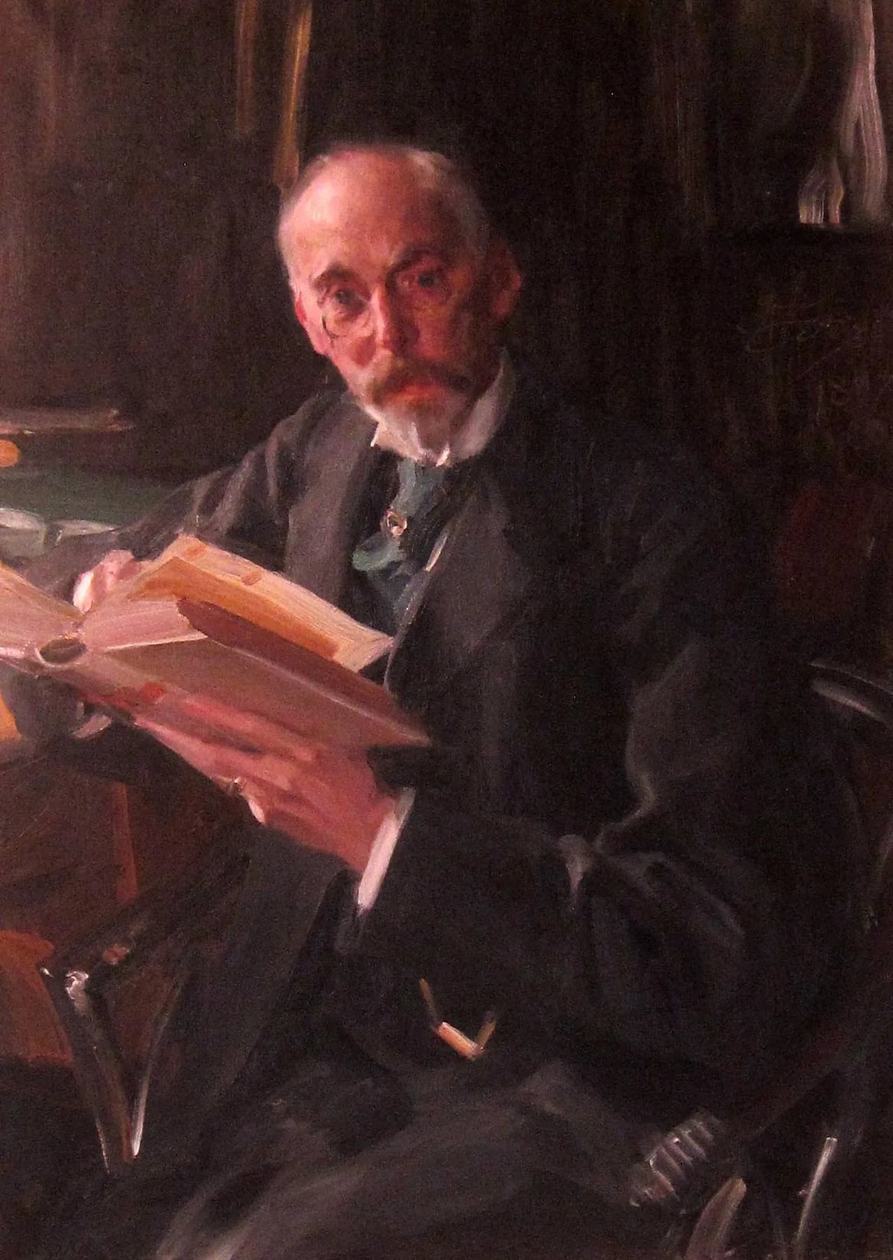 Portrait of August Quennerstedt (1837–1926) – memorial page