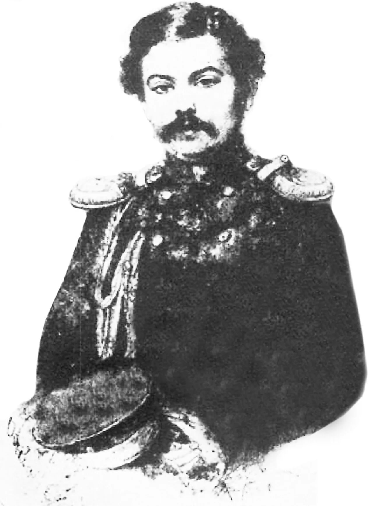 Portrait of Erast Agejewitsch Abasa (1819–1855) – memorial page