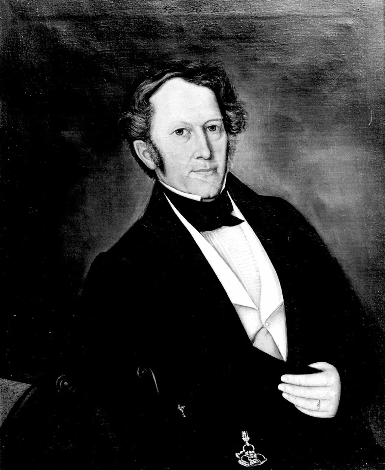 Portrait of Jørgen Flood (1793–1867) – memorial page
