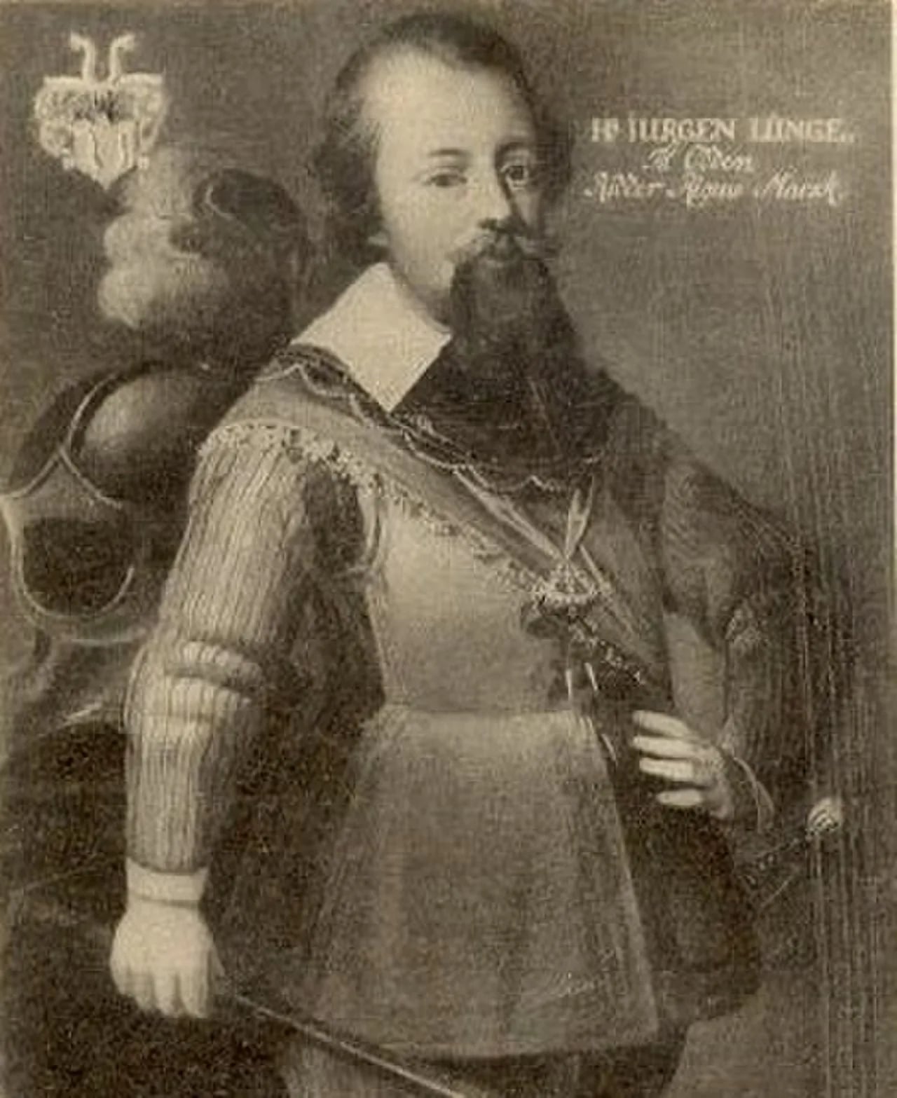 Porträt von Jørgen Lunge (1577–1619) – Gedenkseite