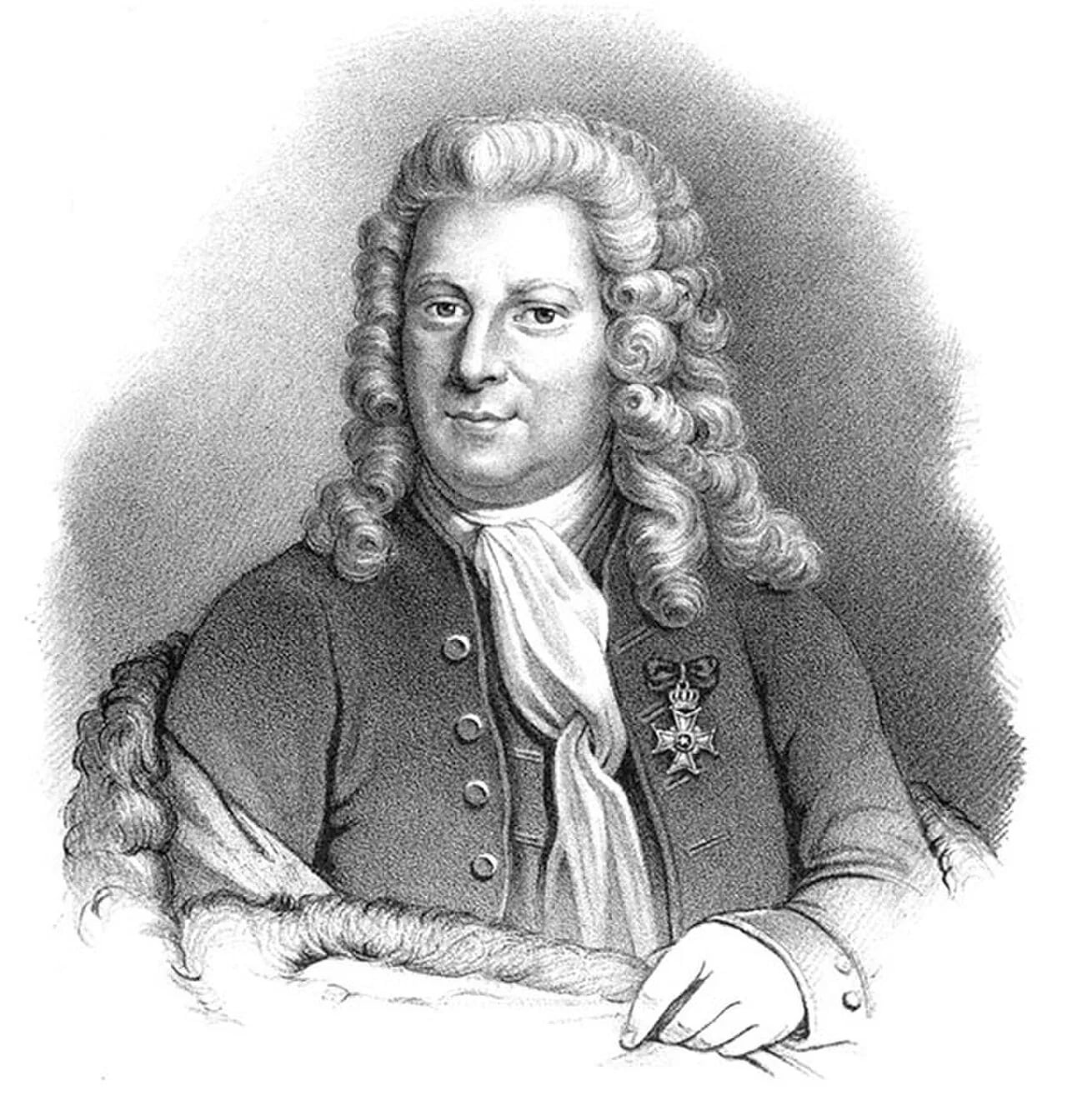 Porträt von Jonas Alströmer (1685–1761) – Gedenkseite
