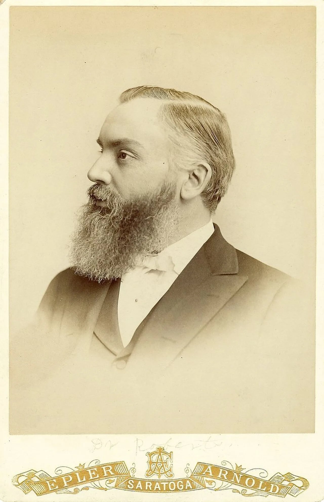 Porträt von William Henry Roberts (1844–1920) – Gedenkseite