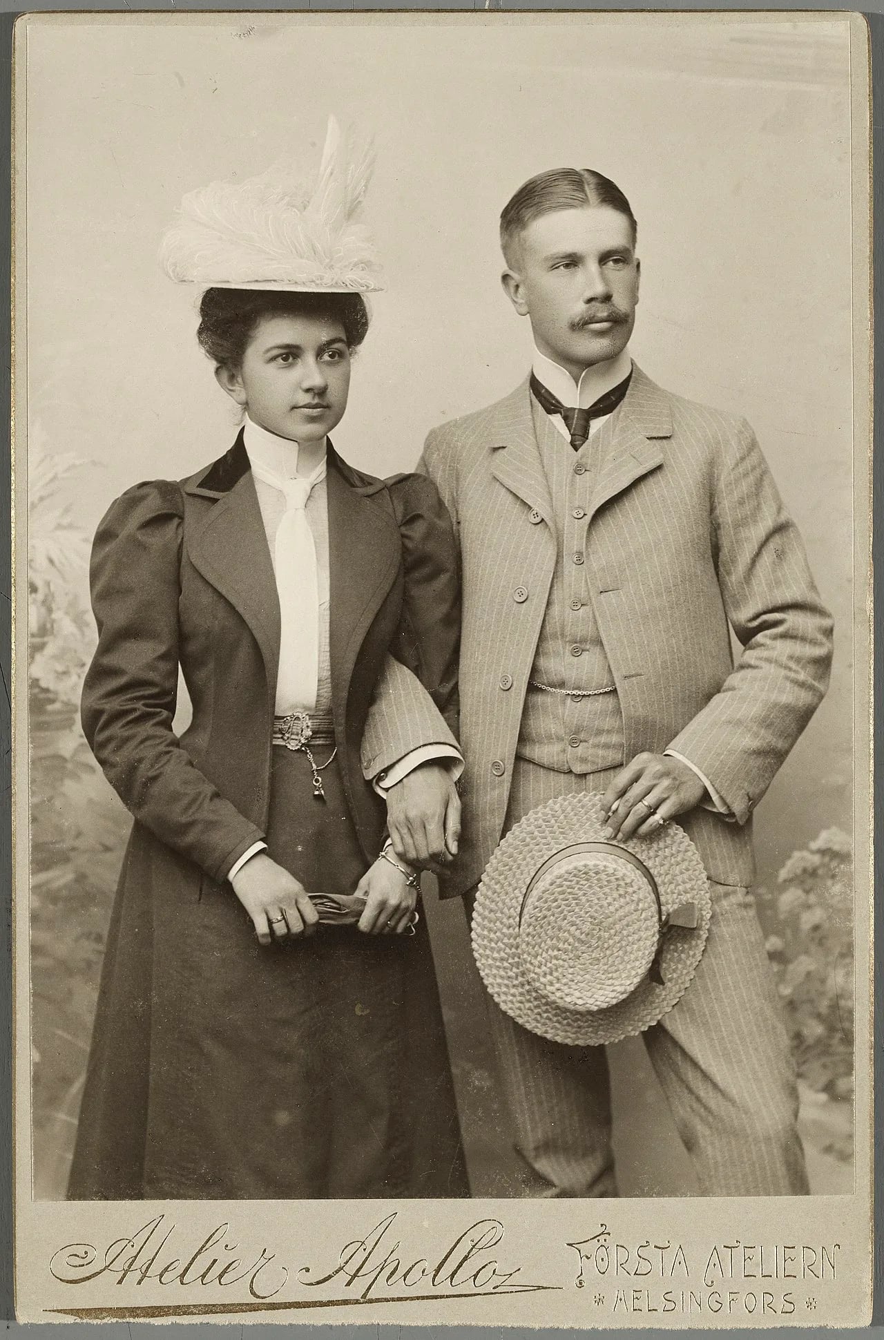 Porträt von Uno Donner (1872–1958) – Gedenkseite