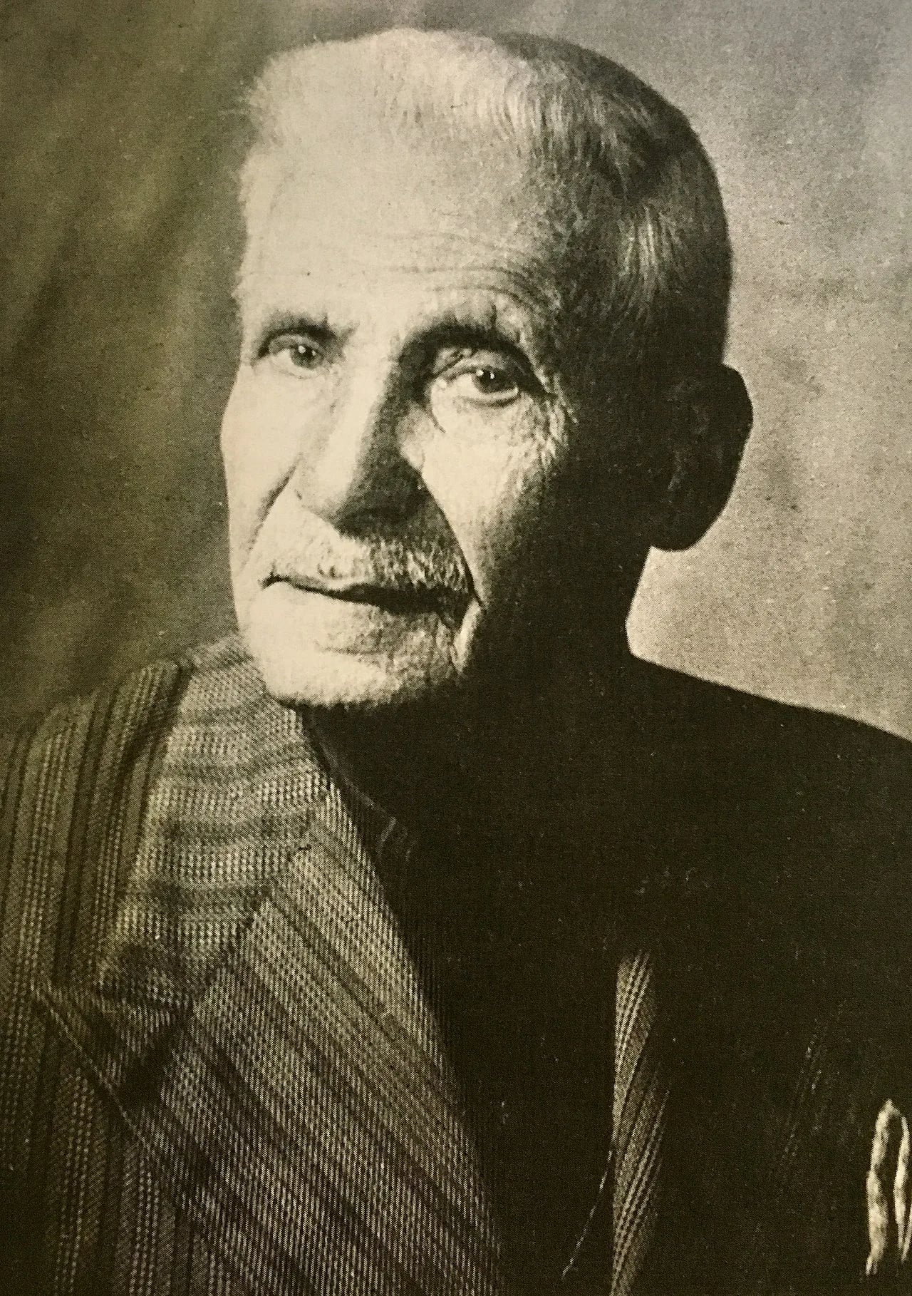 Porträt von Vittorio Anedda (1876–1959) – Gedenkseite
