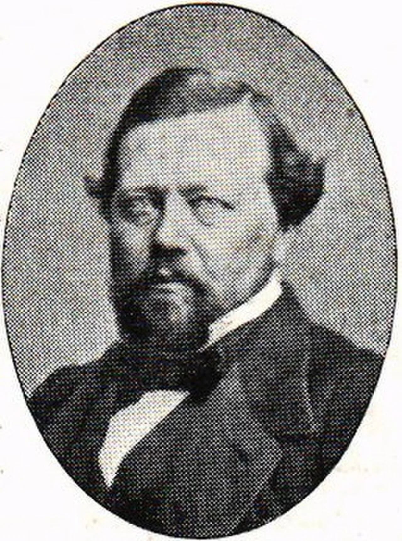 Porträt von Adolf Sköldberg (1821–1878) – Gedenkseite
