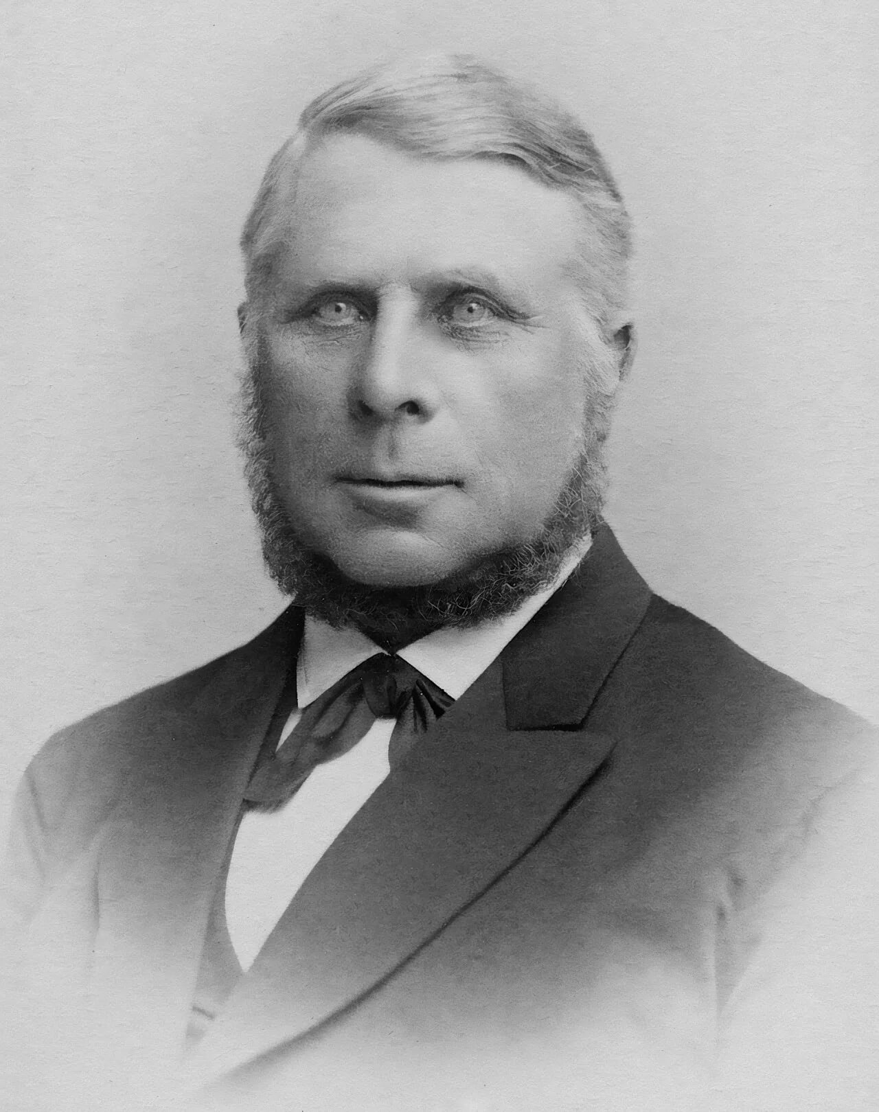 Portrait of Hans Skabo (1823–1903) – memorial page