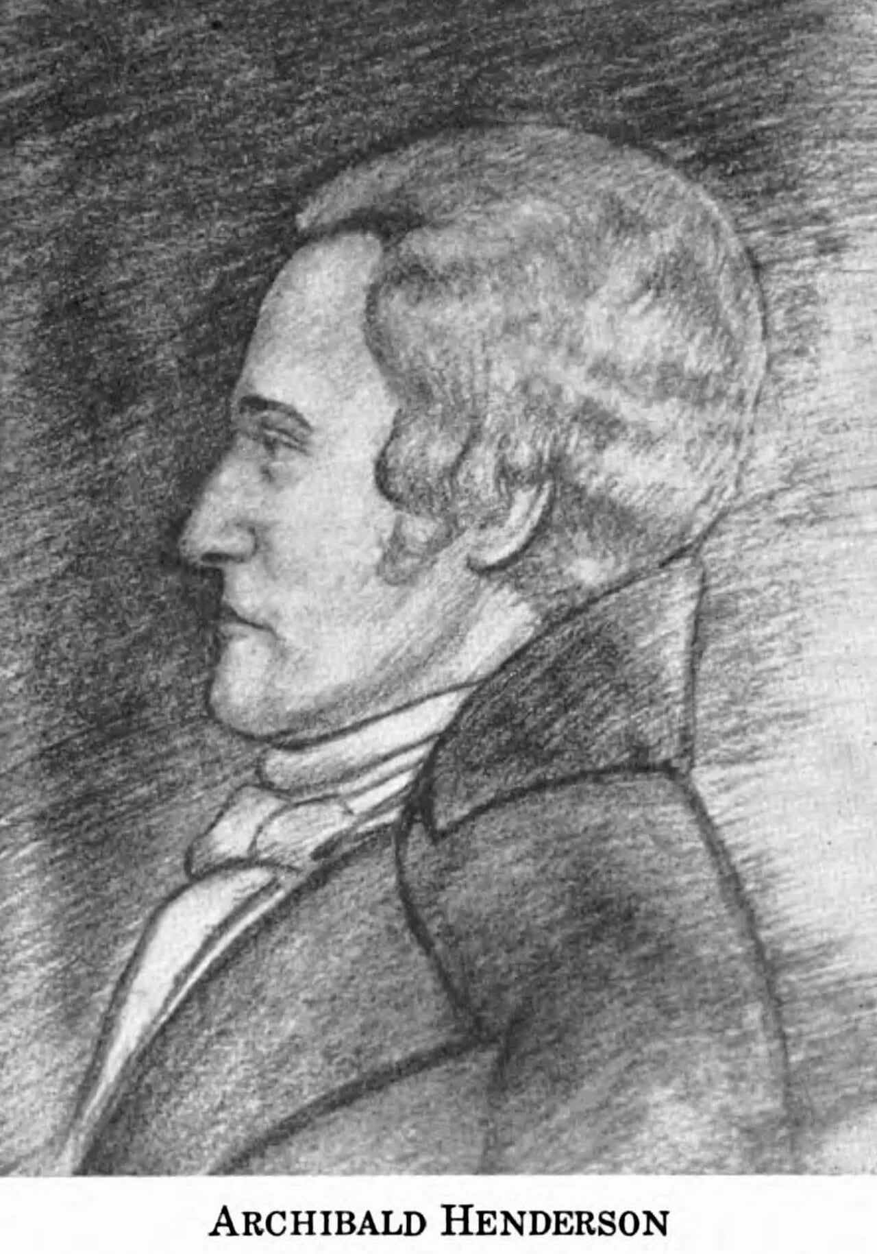 Portrait of Archibald Henderson (1768–1822) – memorial page