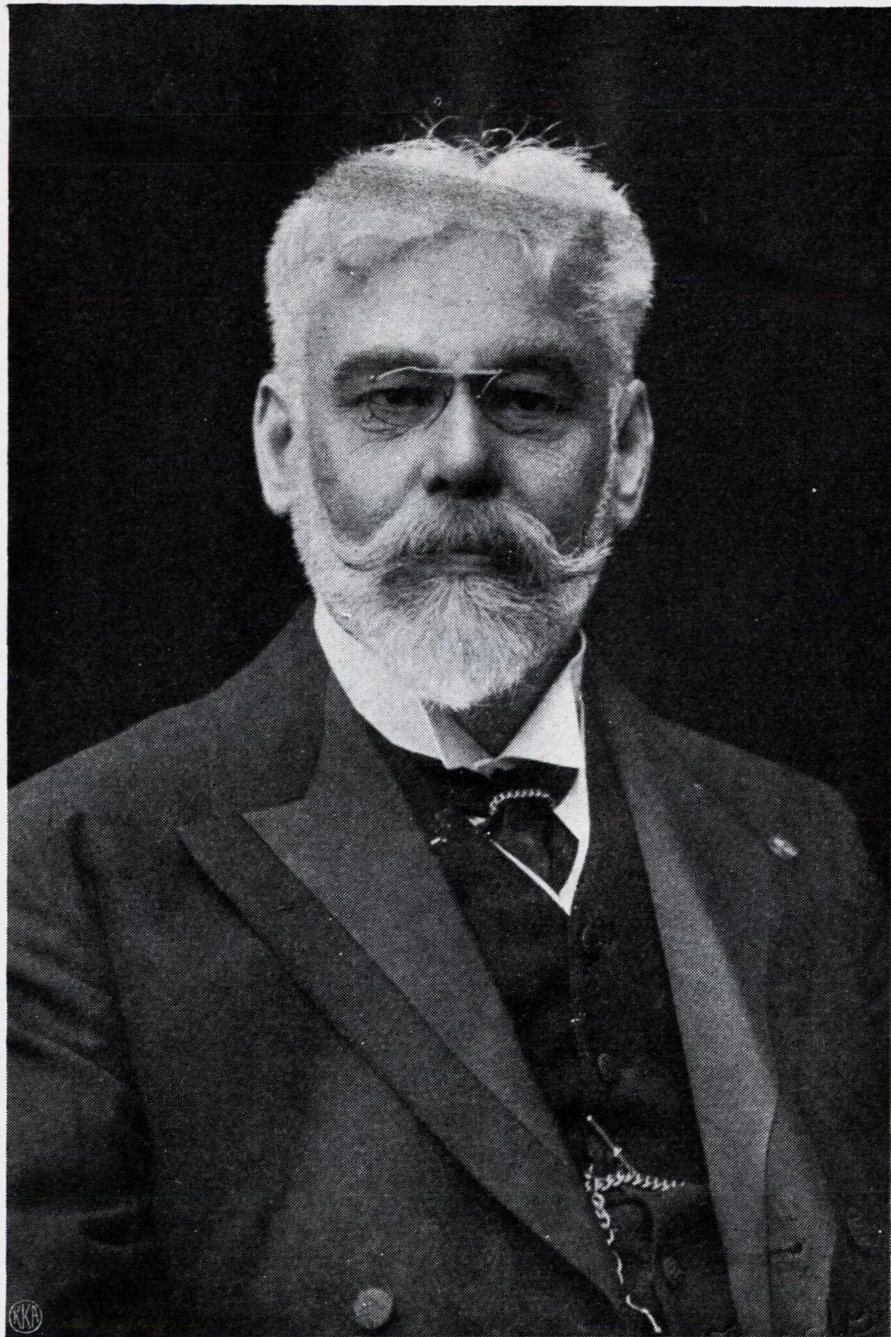 Porträt von Ferdinand Scarlett (1850–1921) – Gedenkseite