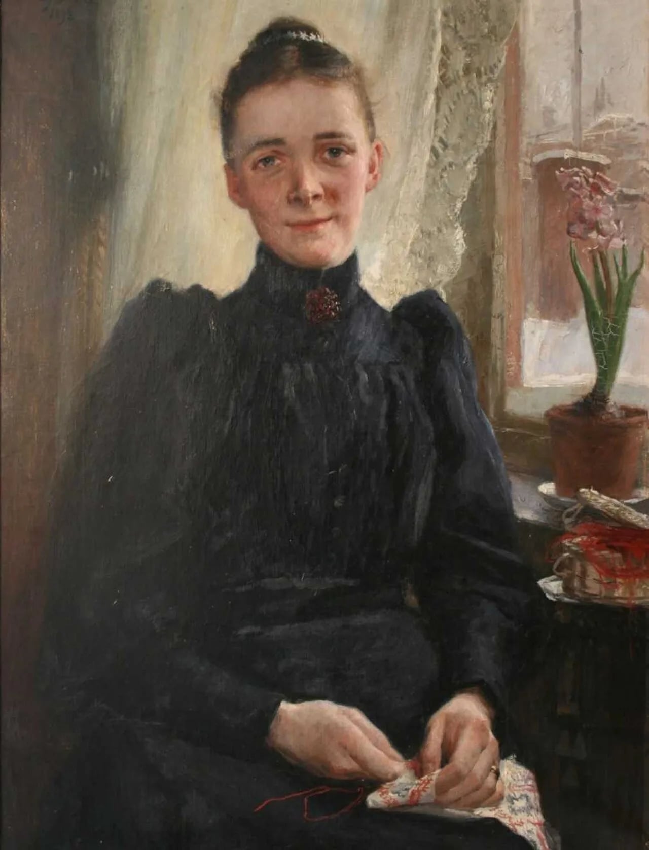 Porträt von Nina Benner-Andersson (1865–1947) – Gedenkseite