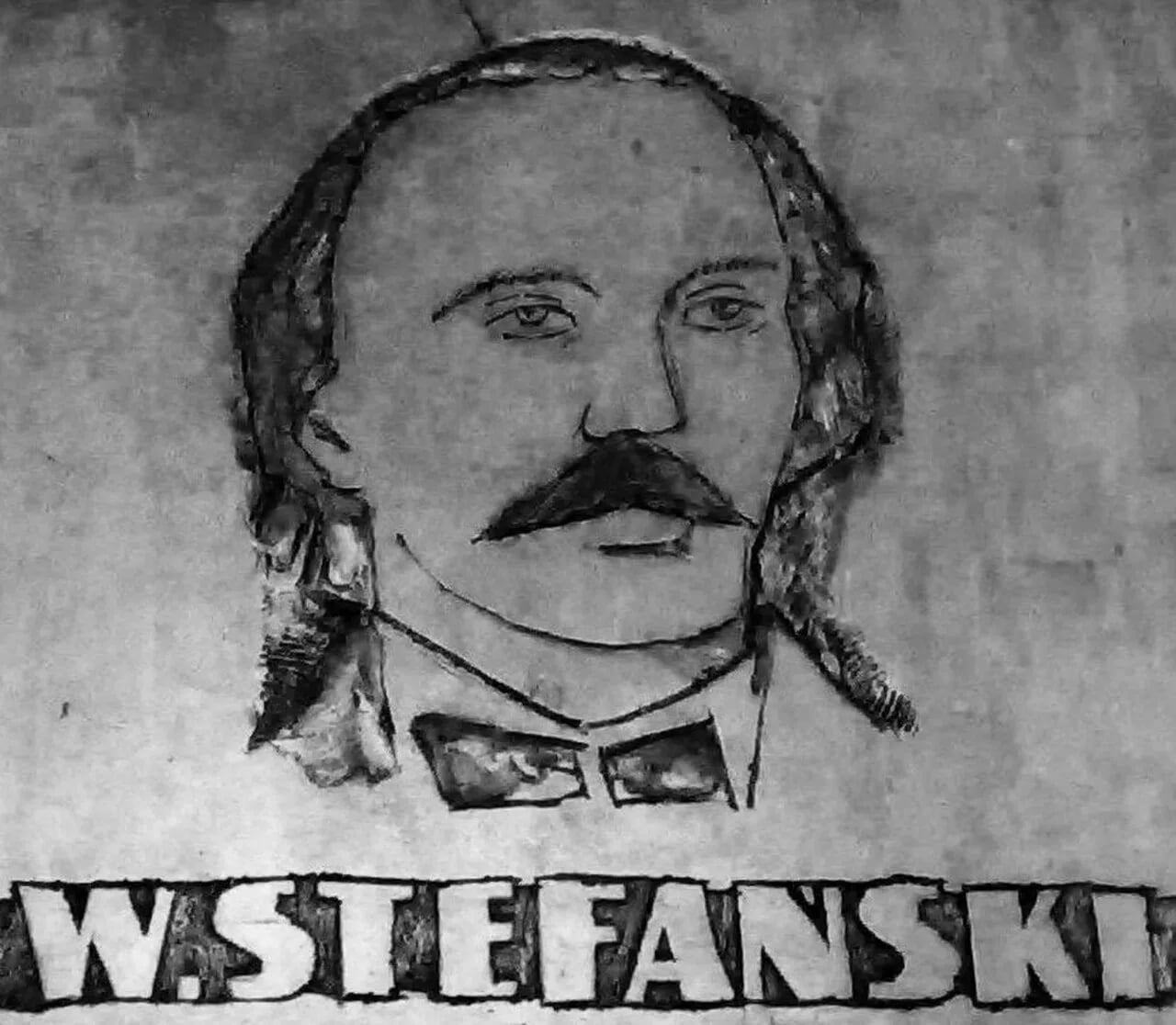 Porträt von Walenty Stefański (1813–1877) – Gedenkseite