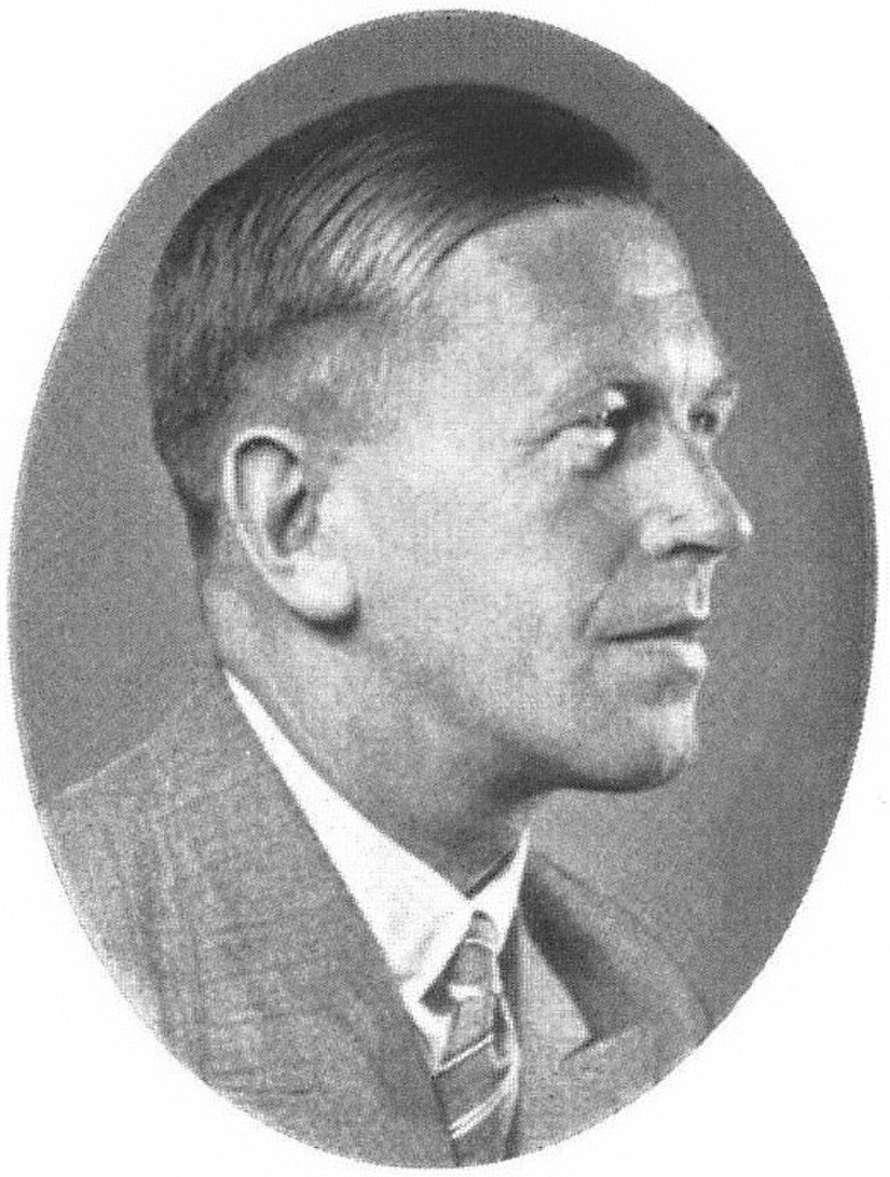 Porträt von Charles Wennergren (1889–1978) – Gedenkseite