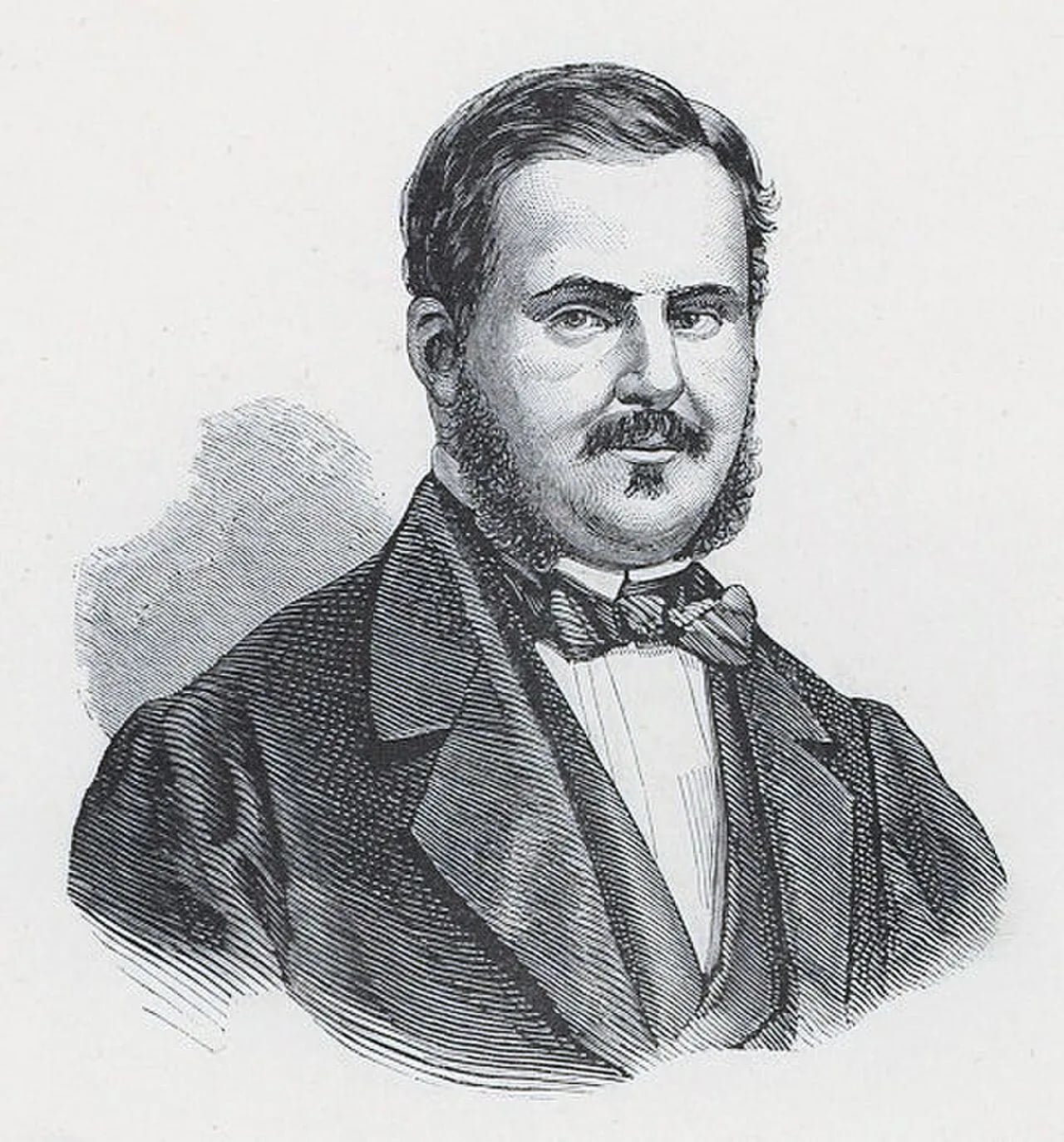 Porträt von Enrico Falconcini (1824–1901) – Gedenkseite