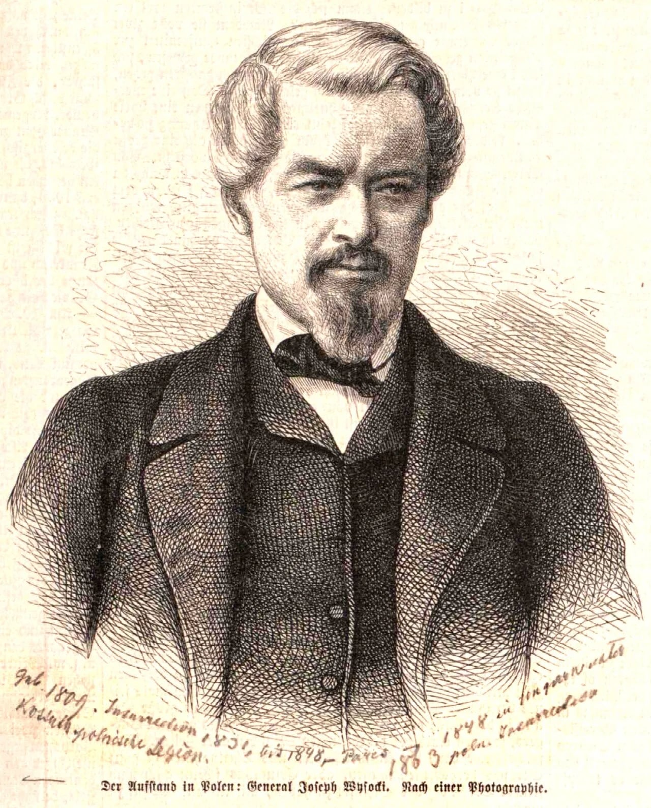 Portrait of Józef Wysocki (1809–1873) – memorial page