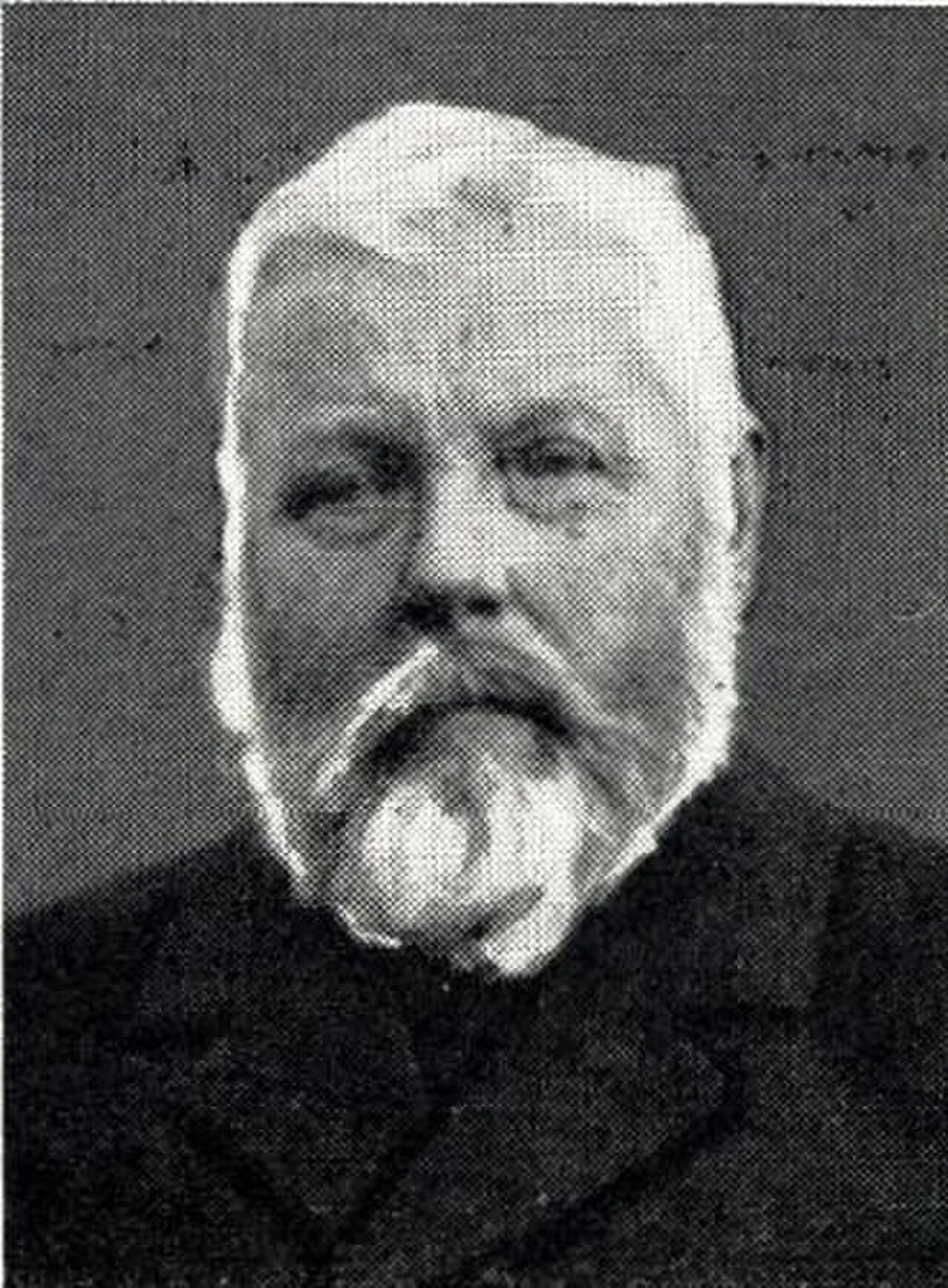 Porträt von Nils Muus (1844–1921) – Gedenkseite