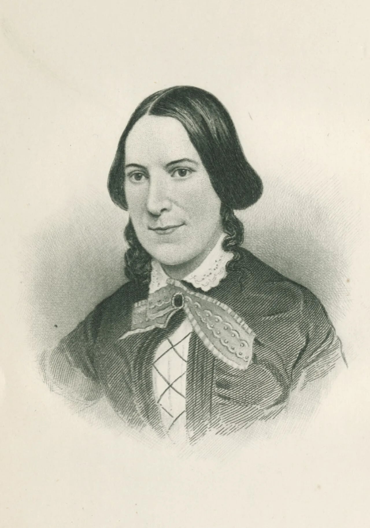 Porträt von Julia A. Parker Dyson (1818–1852) – Gedenkseite