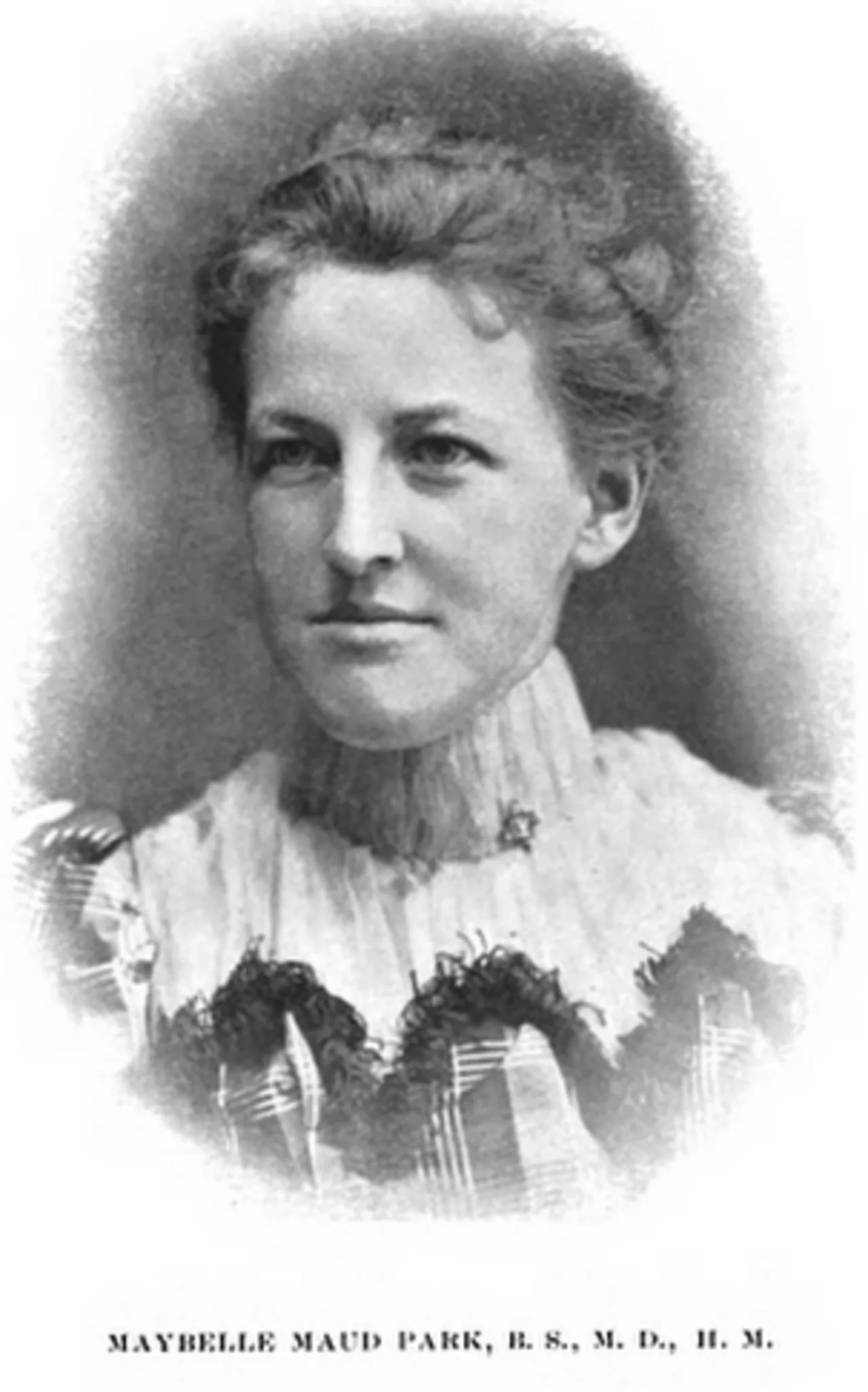 Portrait of Maybelle Maud Park (1871–1946) – memorial page