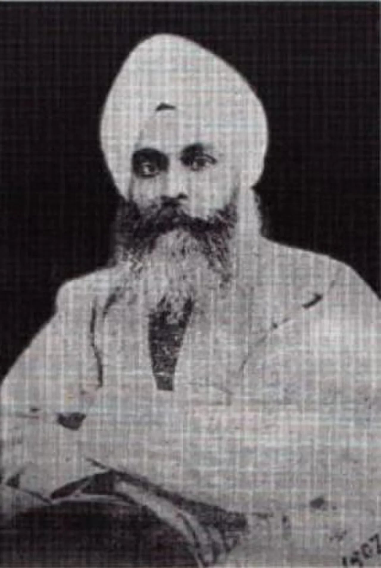 Porträt von Kahn Singh Nabha (1861–1938) – Gedenkseite