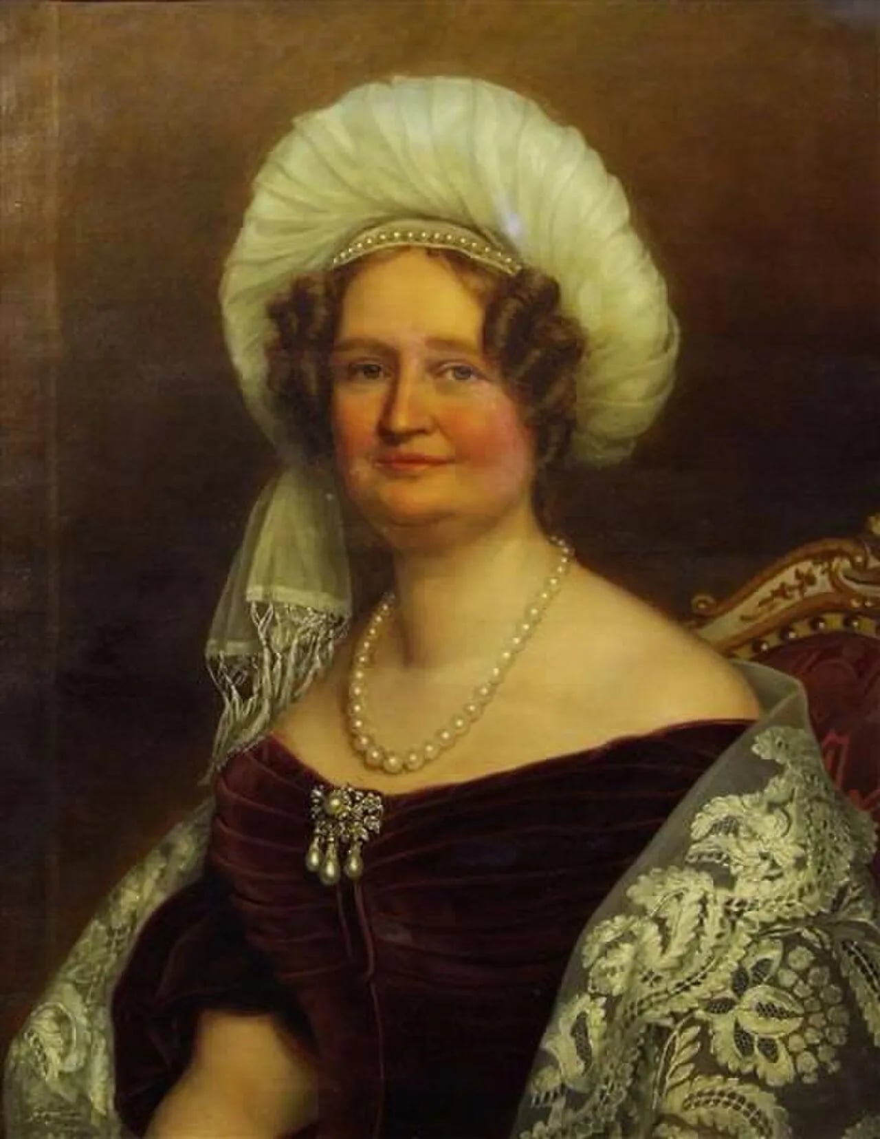 Porträt von Maria Augusta von Sachsen (1782–1863) – Gedenkseite