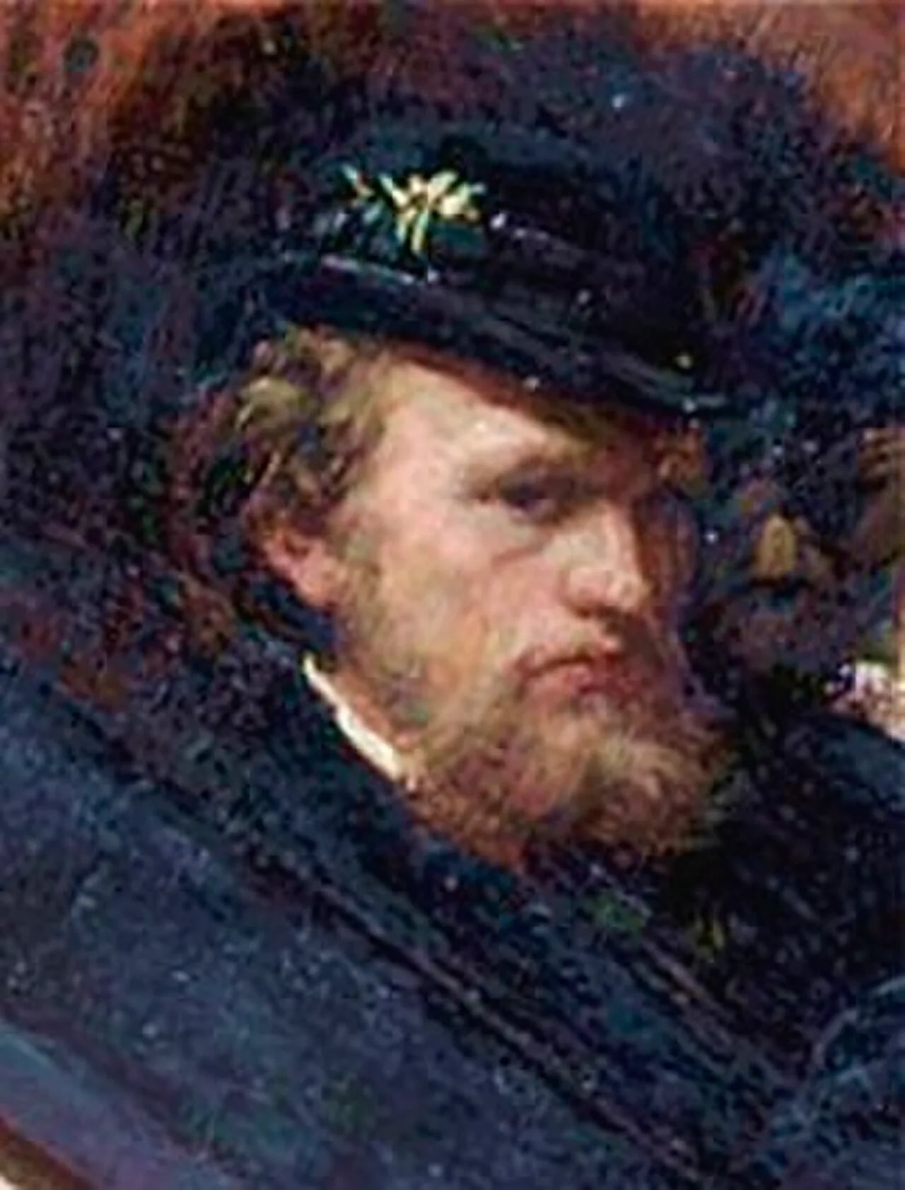 Porträt von Carl Gustaf Hellqvist (1851–1890) – Gedenkseite