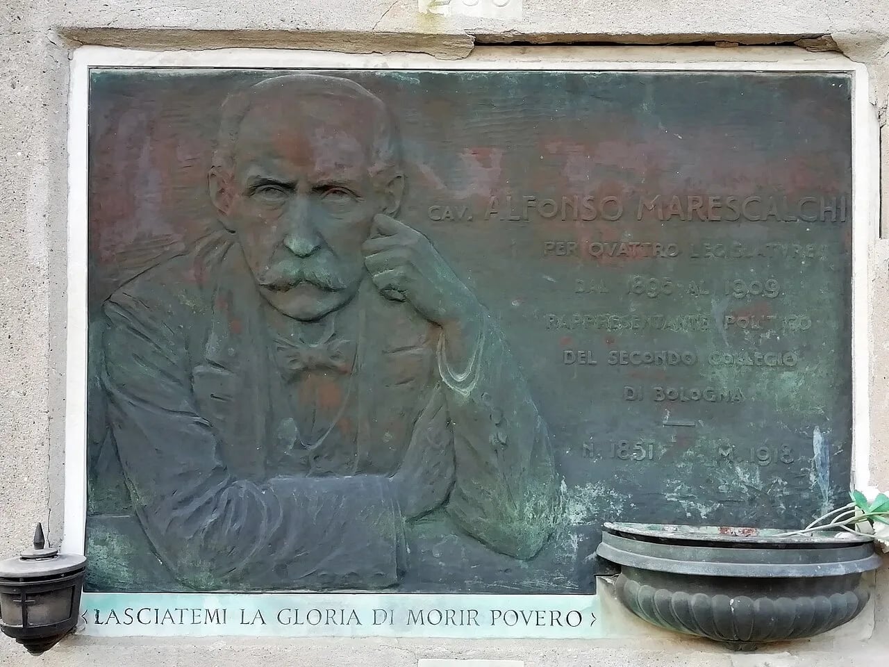 Portrait of Alfonso Marescalchi (1851–1918) – memorial page