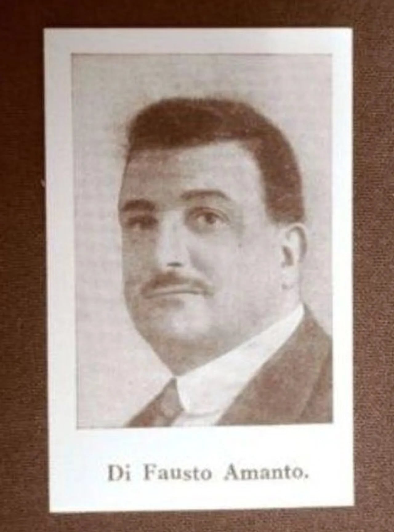 Porträt von Amanto Di Fausto (1878–1933) – Gedenkseite