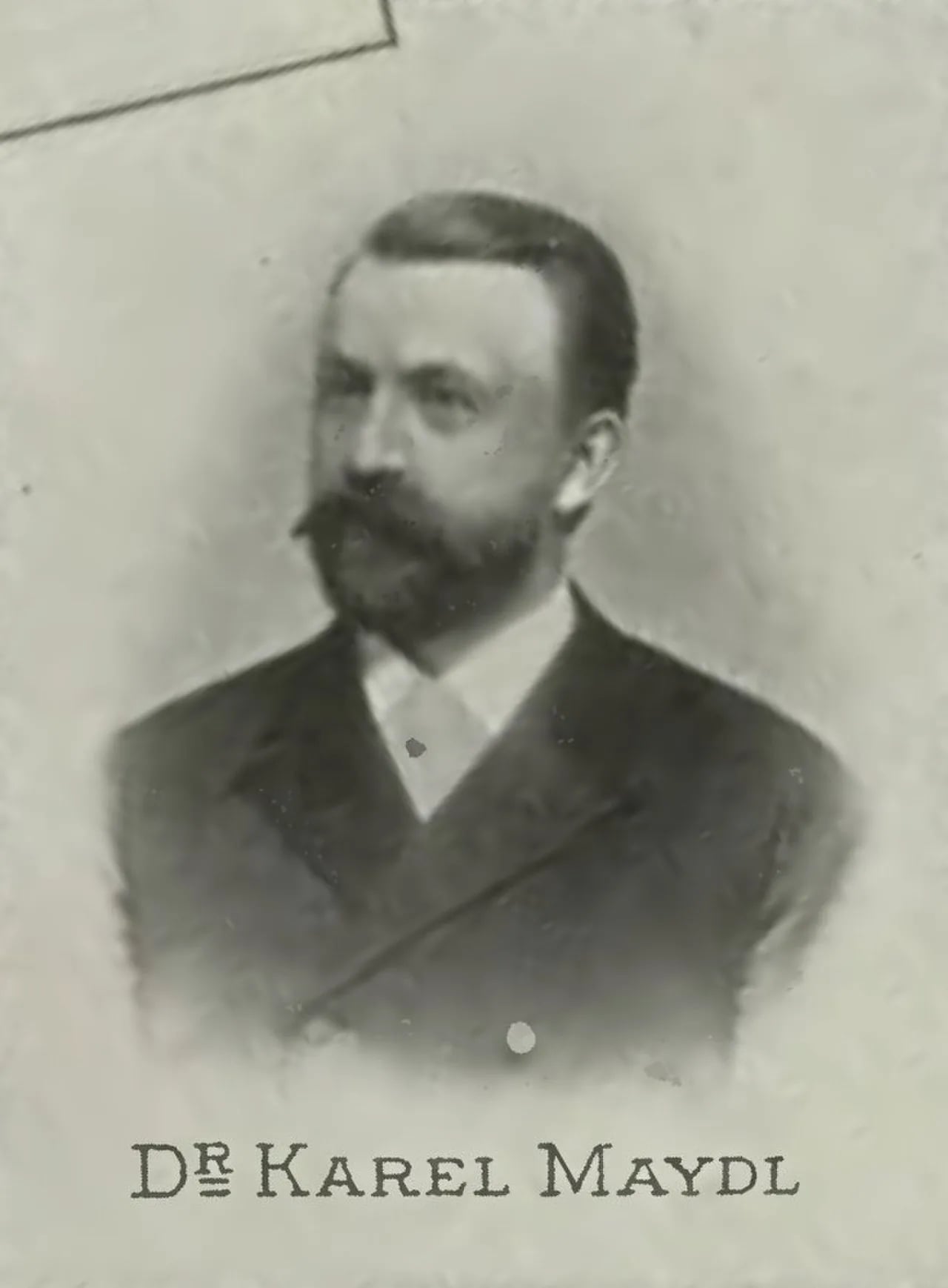 Porträt von Karel Maydl (1853–1903) – Gedenkseite