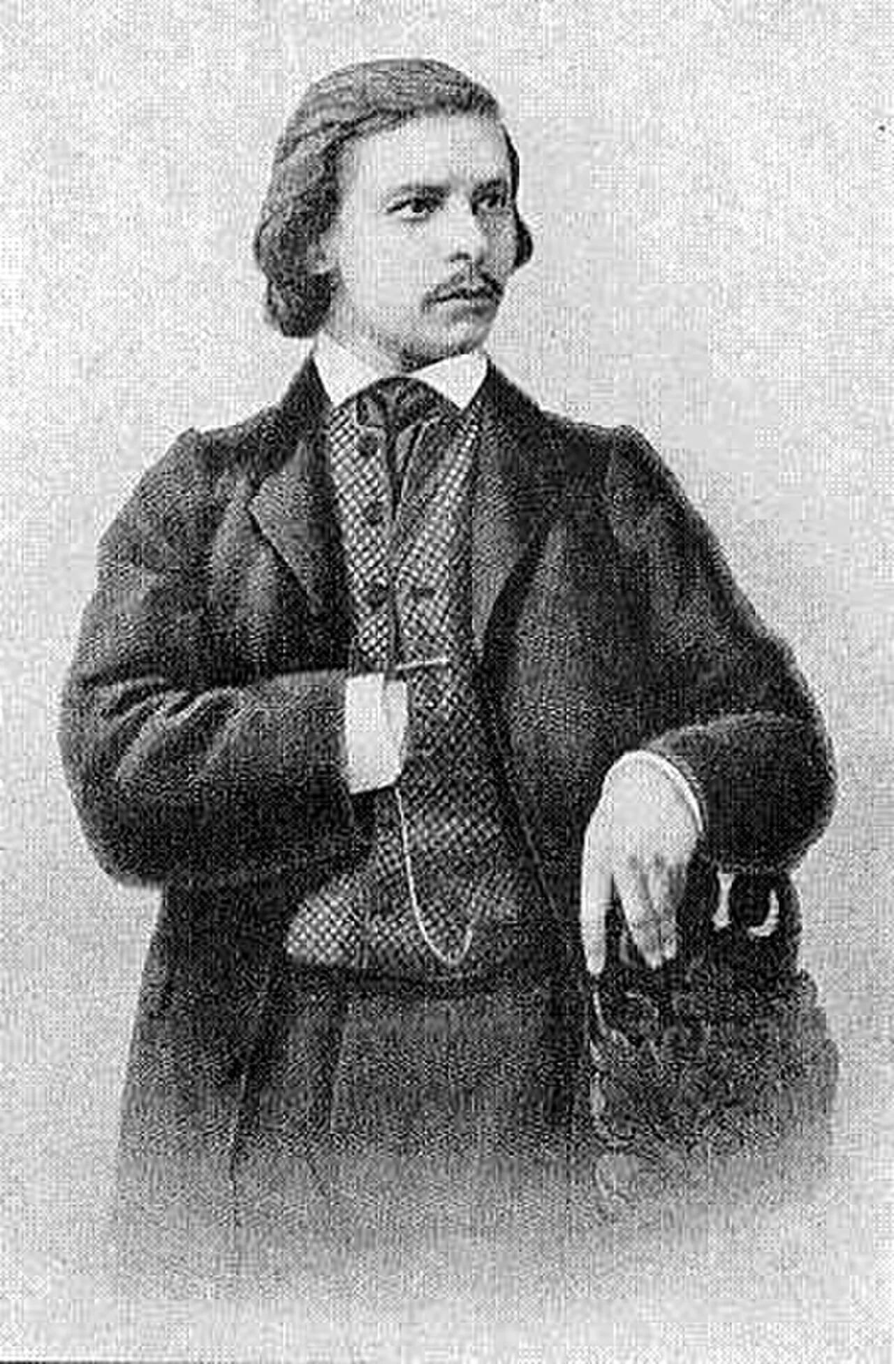 Portrait of Carl Tausig (1841–1871) – memorial page
