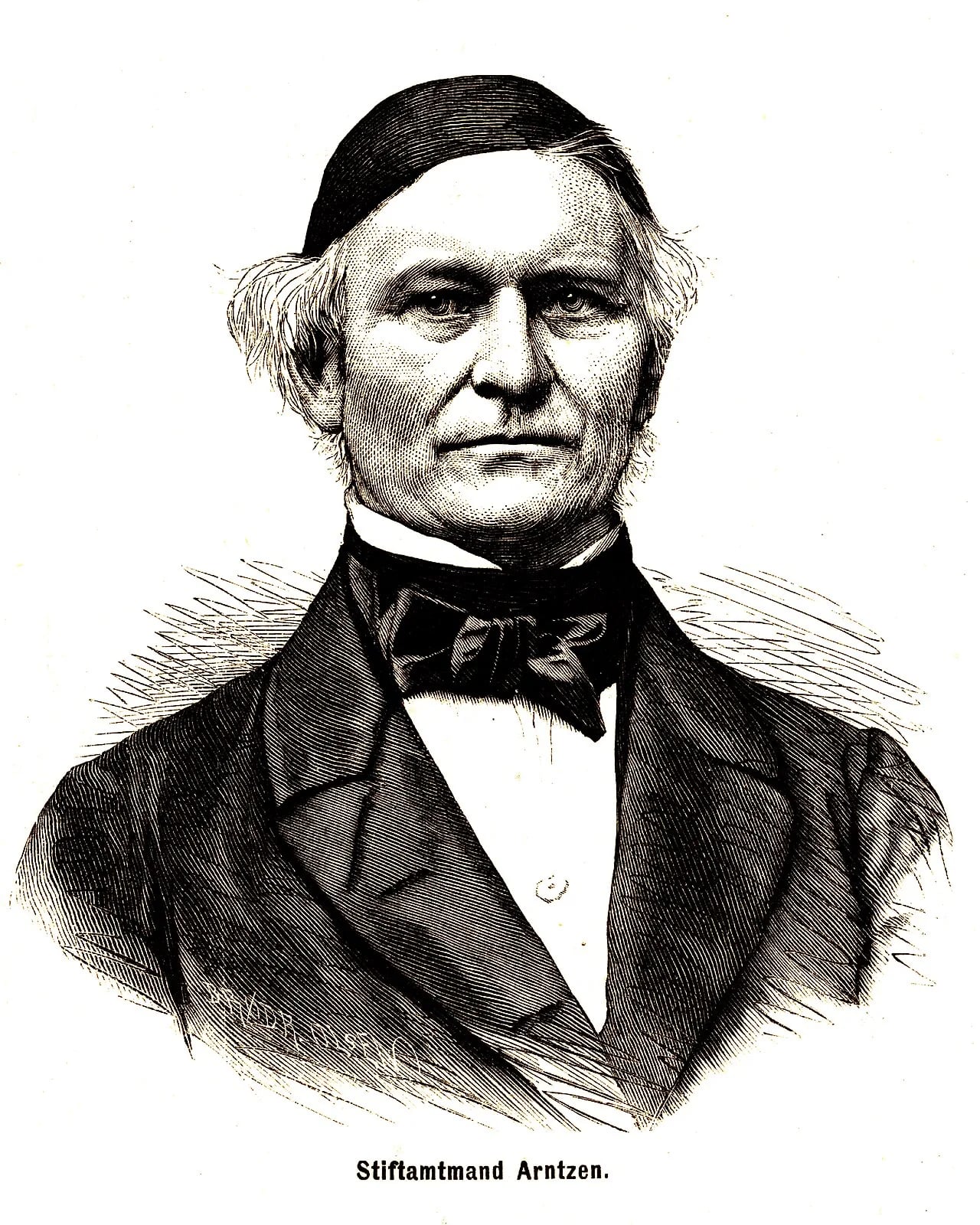 Portrait of Karelius August Arntzen (1802–1875) – memorial page