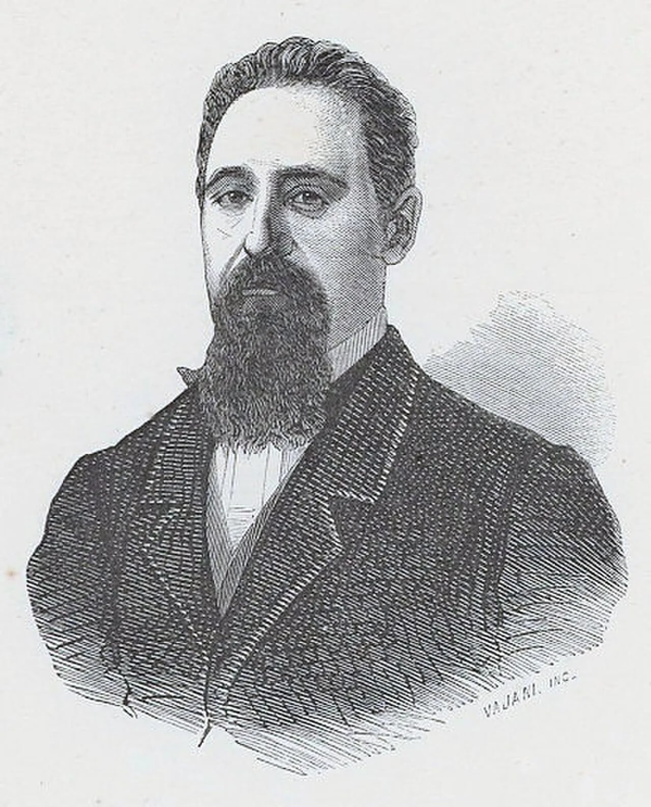 Porträt von Angelo Camerini (1819–1885) – Gedenkseite