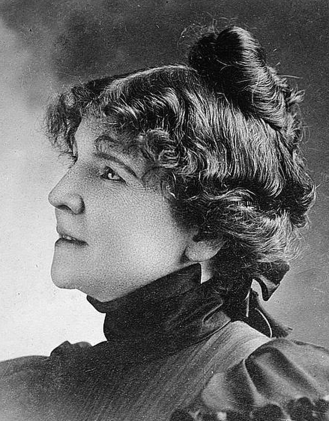 Porträt von Kate Claxton (1848–1924) – Gedenkseite