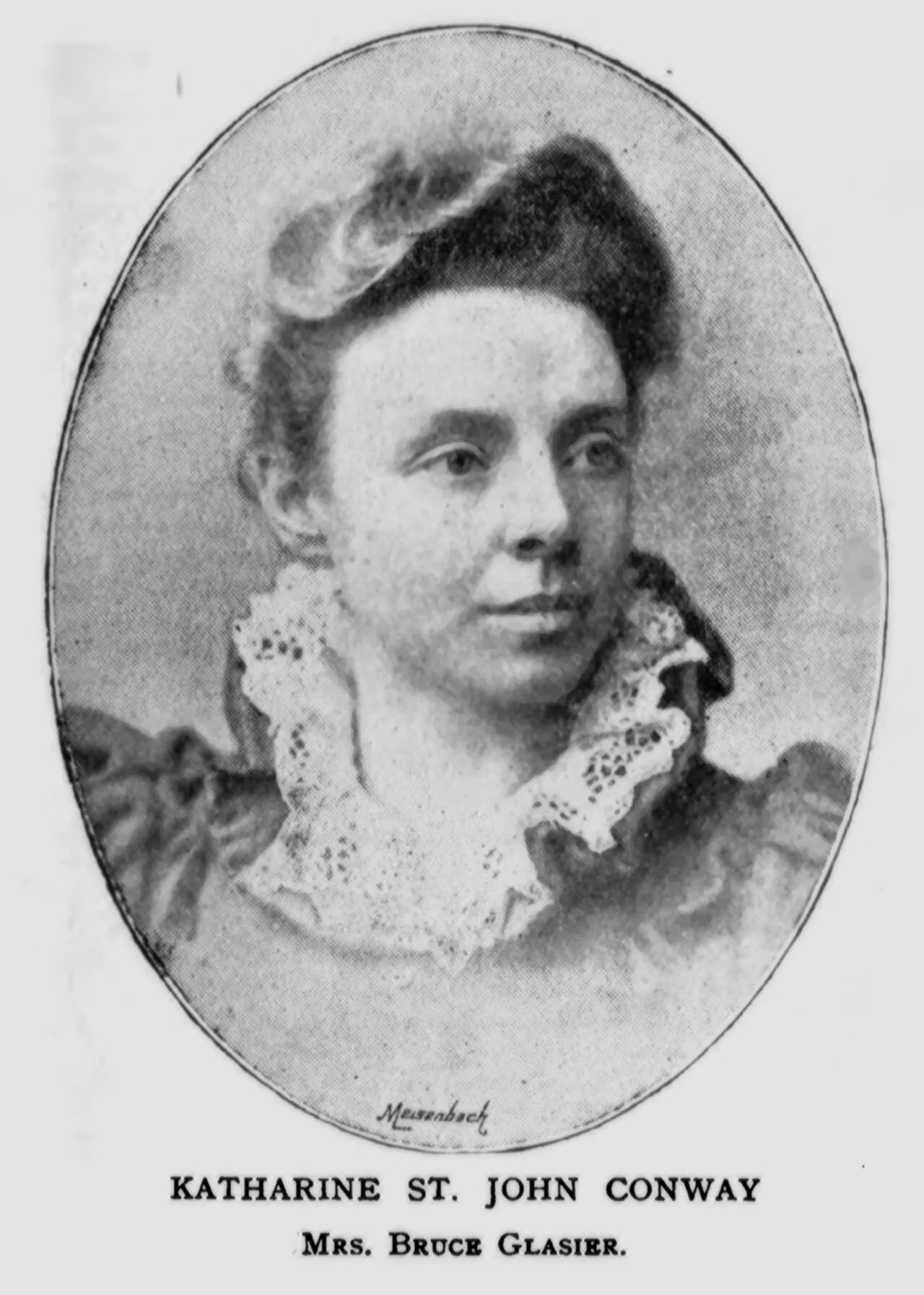 Porträt von Katharine Glasier (1867–1950) – Gedenkseite