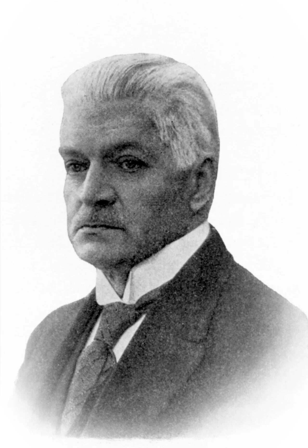 Porträt von Edvard Hjelt (1855–1921) – Gedenkseite
