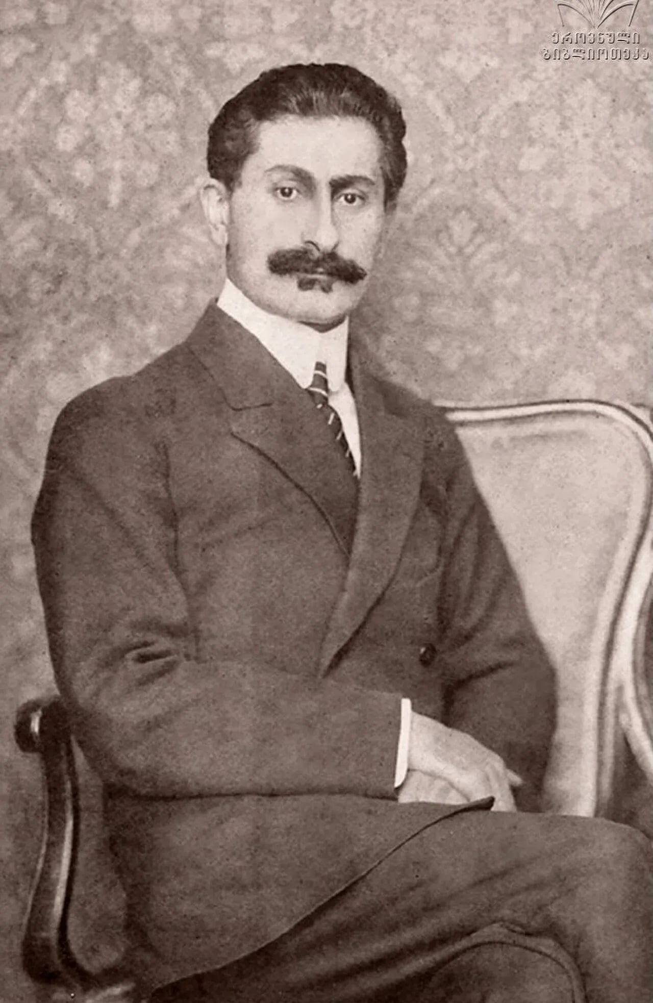 Porträt von Micheil Zereteli (1878–1965) – Gedenkseite