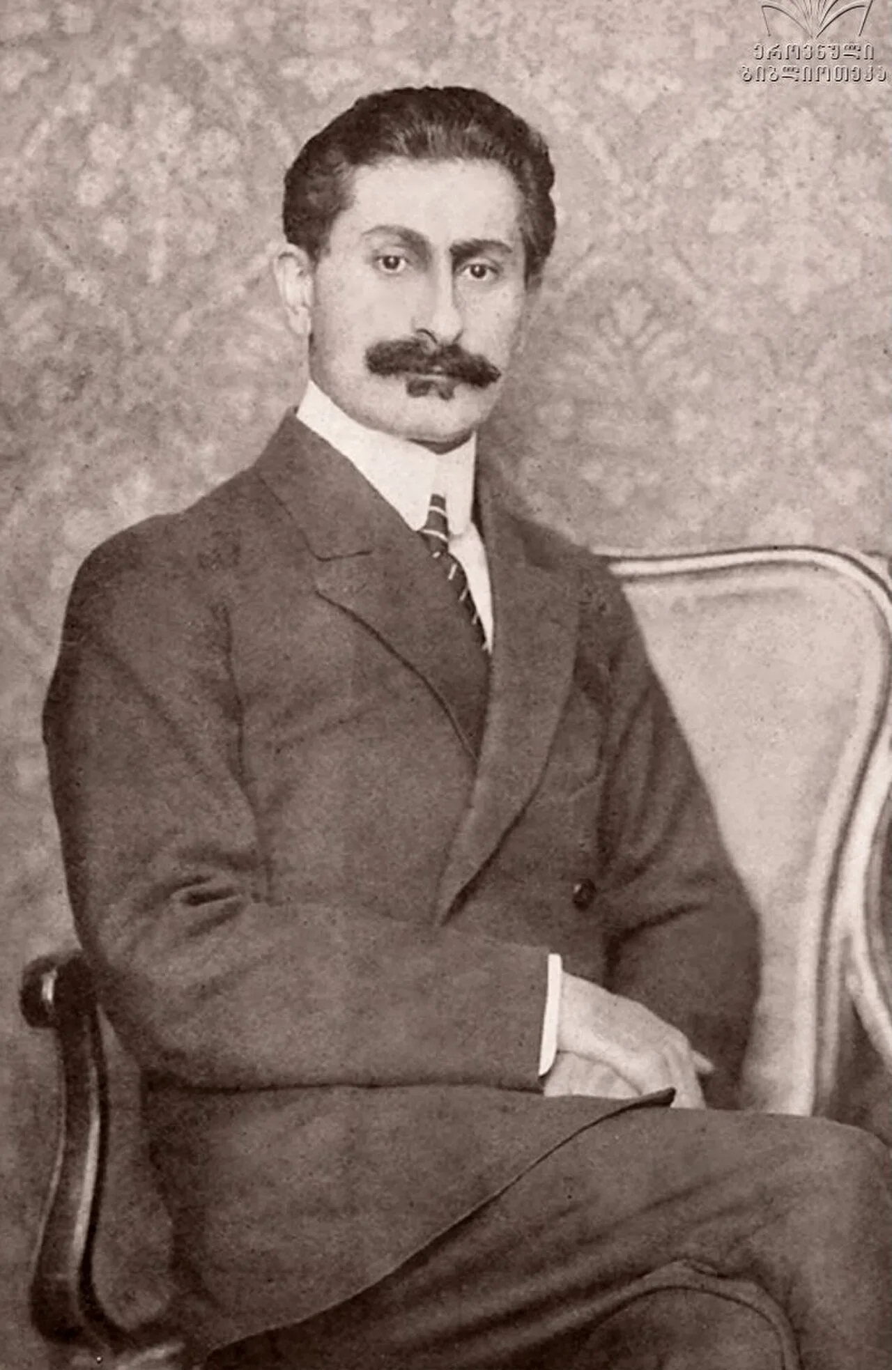 Porträt von Micheil Zereteli (1878–1965) – Gedenkseite