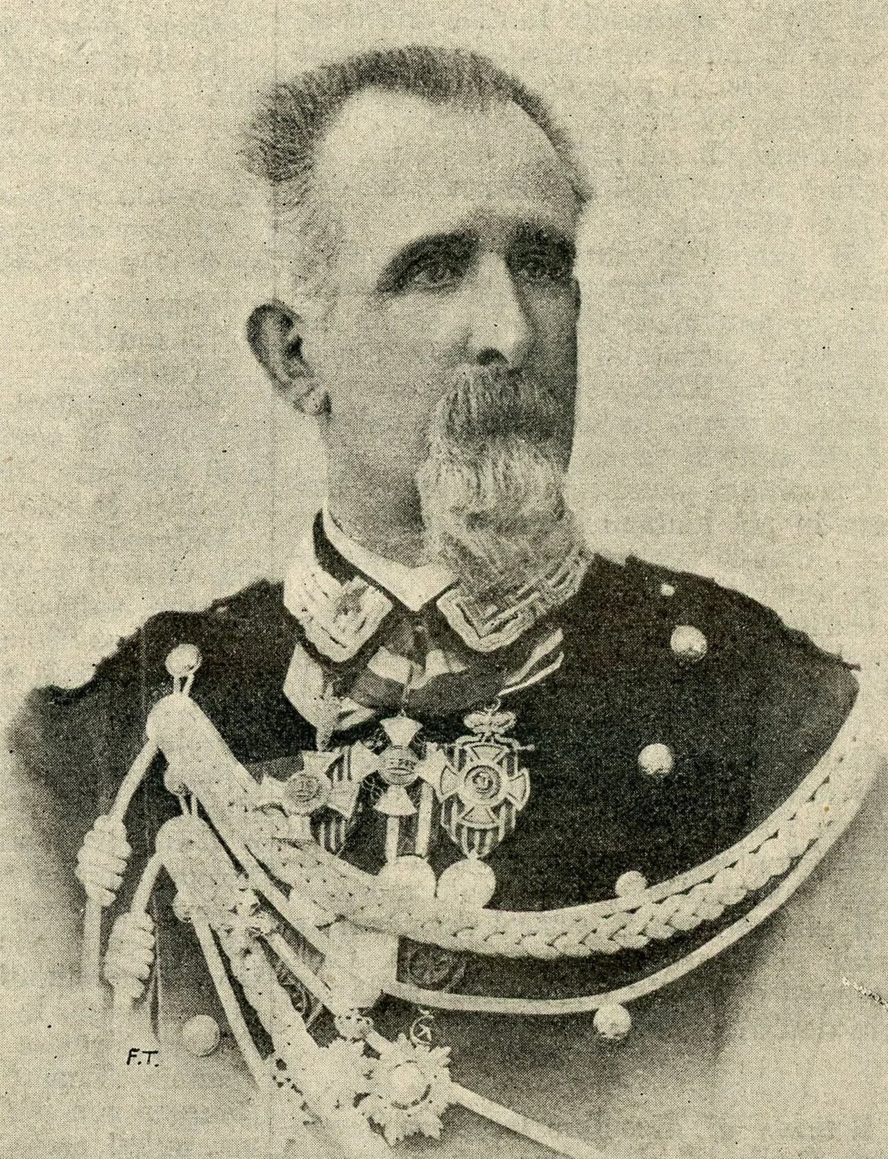Porträt von Francesco Carenzi (1837–1897) – Gedenkseite