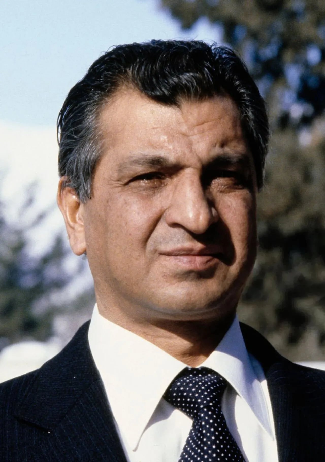 Porträt von Babrak Karmal (1929–1996) – Gedenkseite