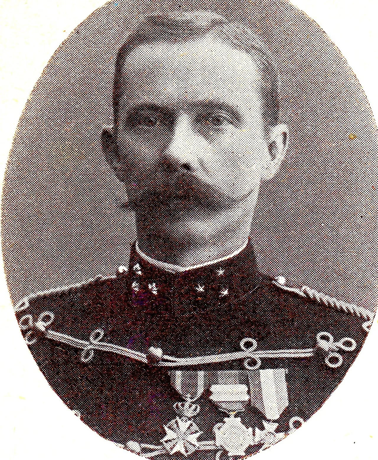 Porträt von Wilhelm Bernhard Johann Antoon Scheepens (1868–1913) – Gedenkseite