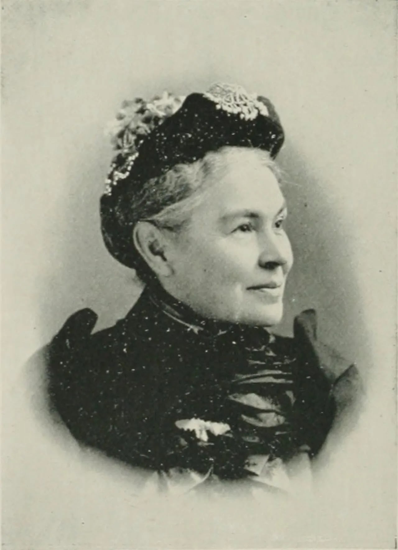 Porträt von Anna Smeed Benjamin (1834–1924) – Gedenkseite