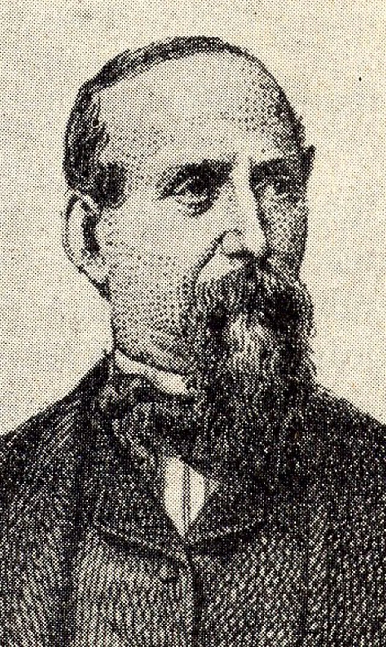 Portrait of Pietro Antonio Fossa (1823–1878) – memorial page