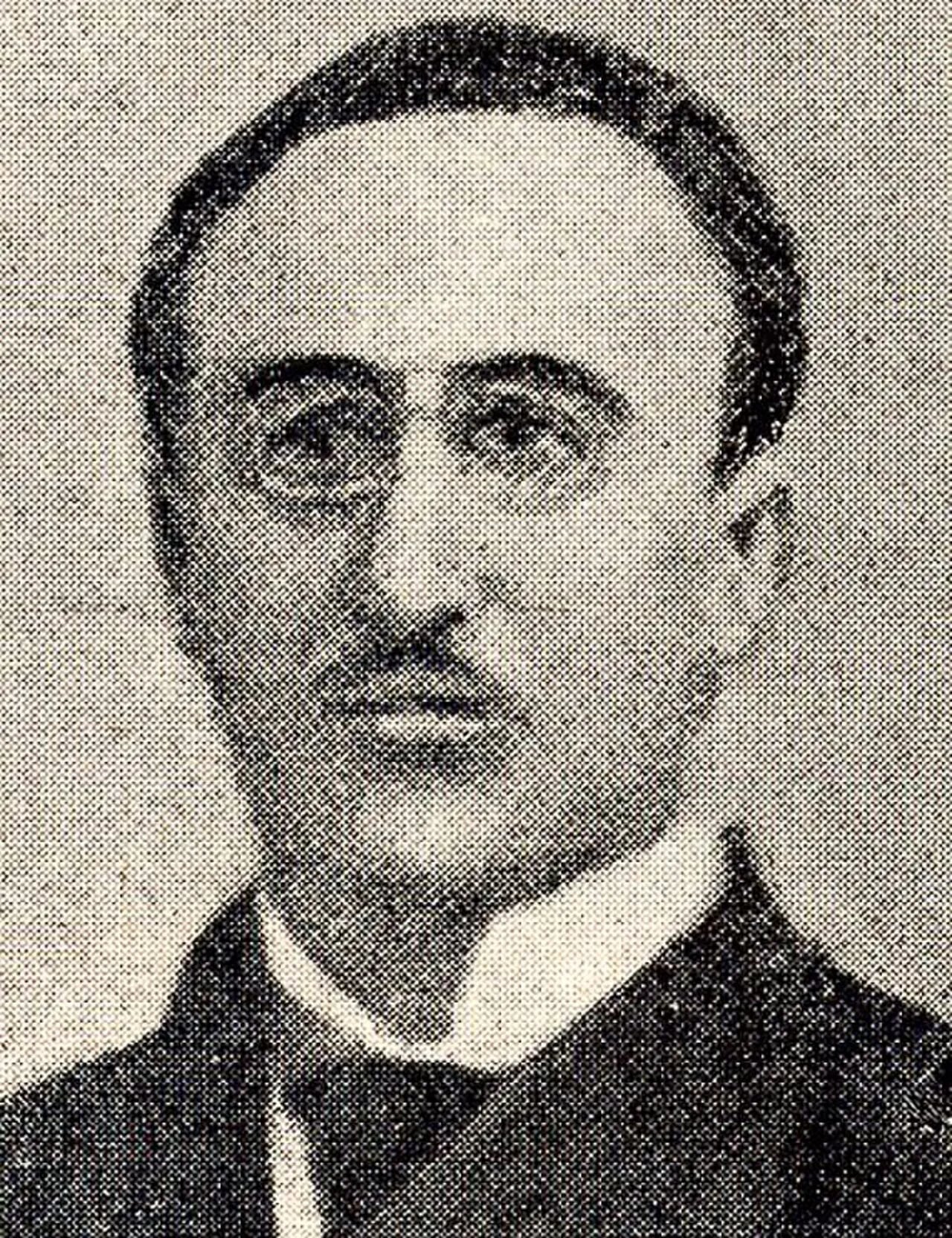 Porträt von Luigi Bosi (1814–1890) – Gedenkseite