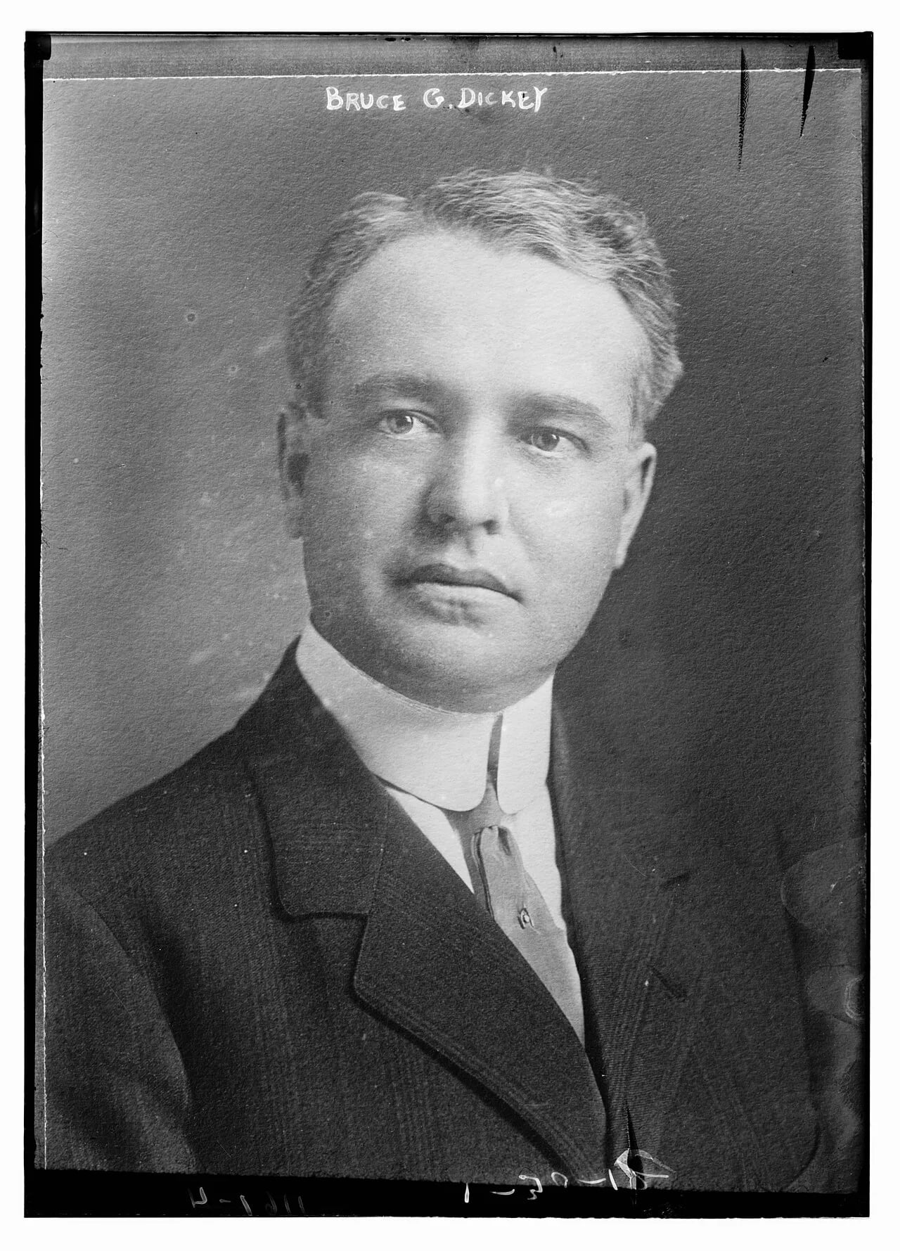 Portrait of Bruce Garfield Dickey (1881–1937) – memorial page