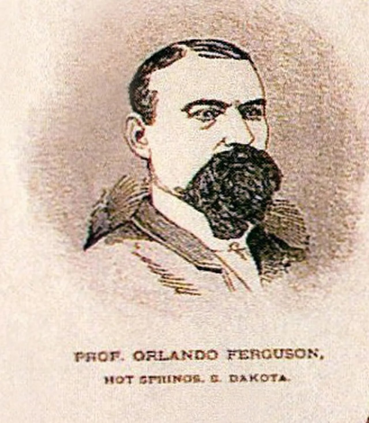Porträt von Orlando Ferguson (1846–1911) – Gedenkseite