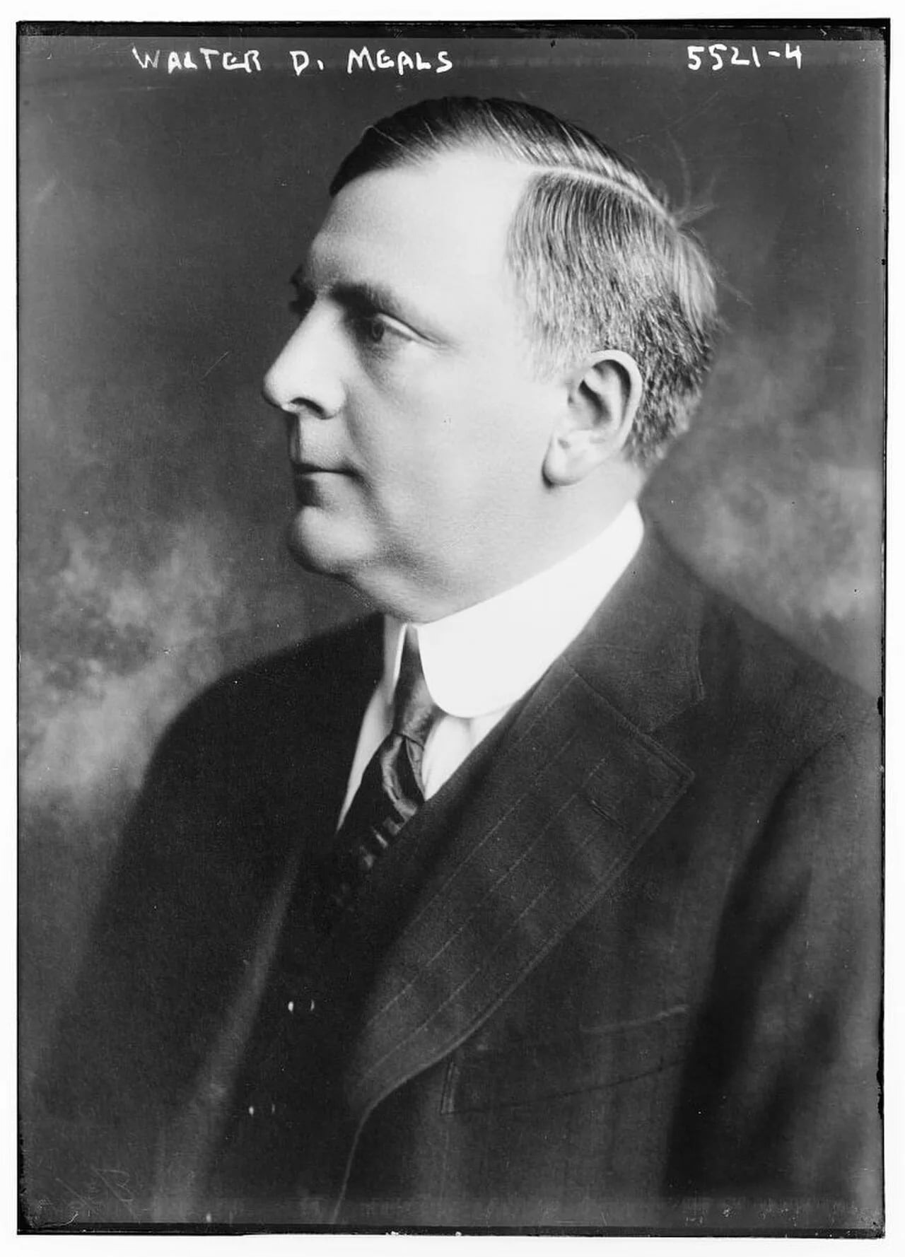 Portrait of Walter Dale Meals (1872–1928) – memorial page